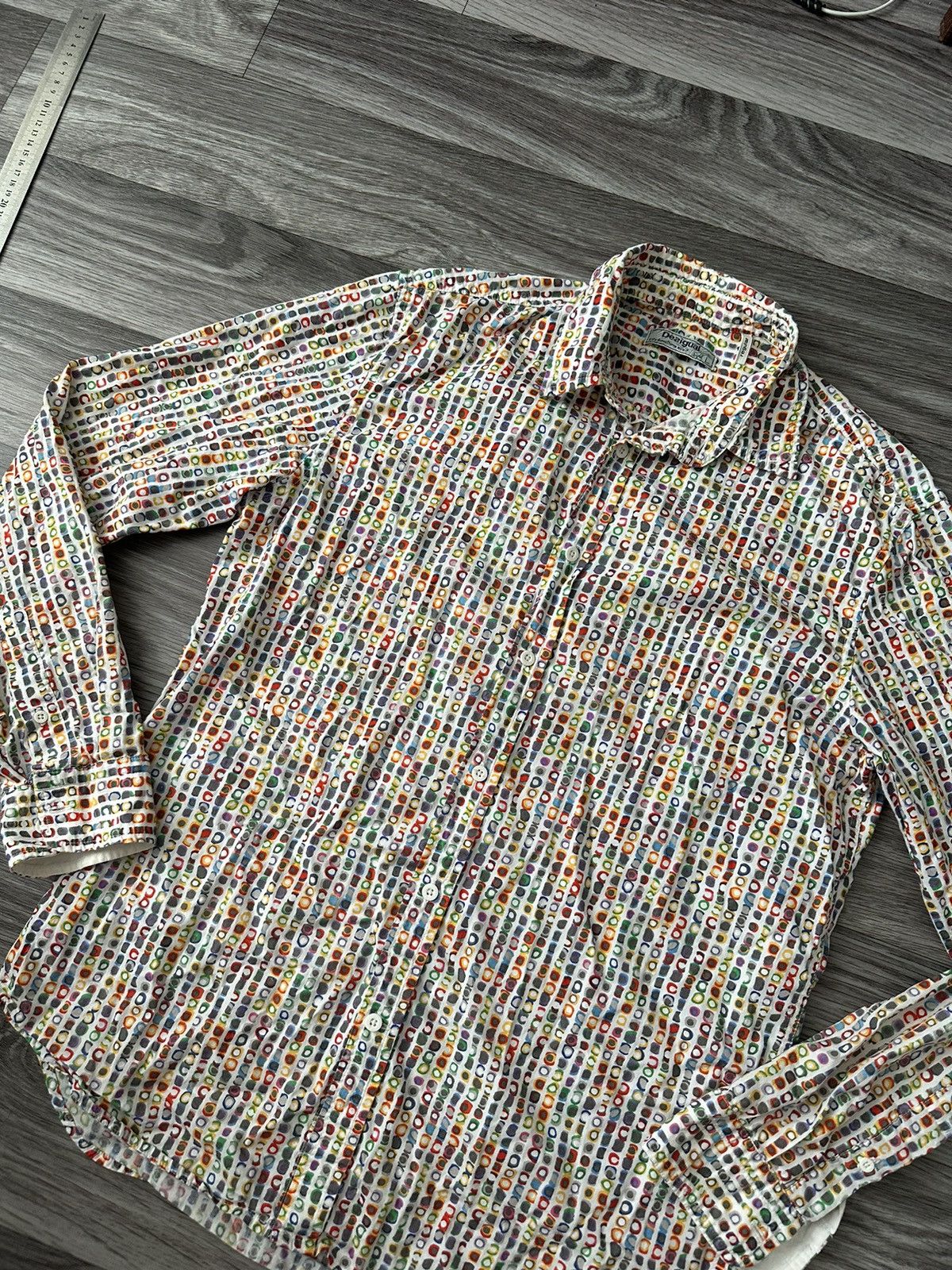 Desigual Desiqual Luxury Multicolour button ups shirt size mens L Size US L / EU 52-54 / 3 - 1 Thumbnail