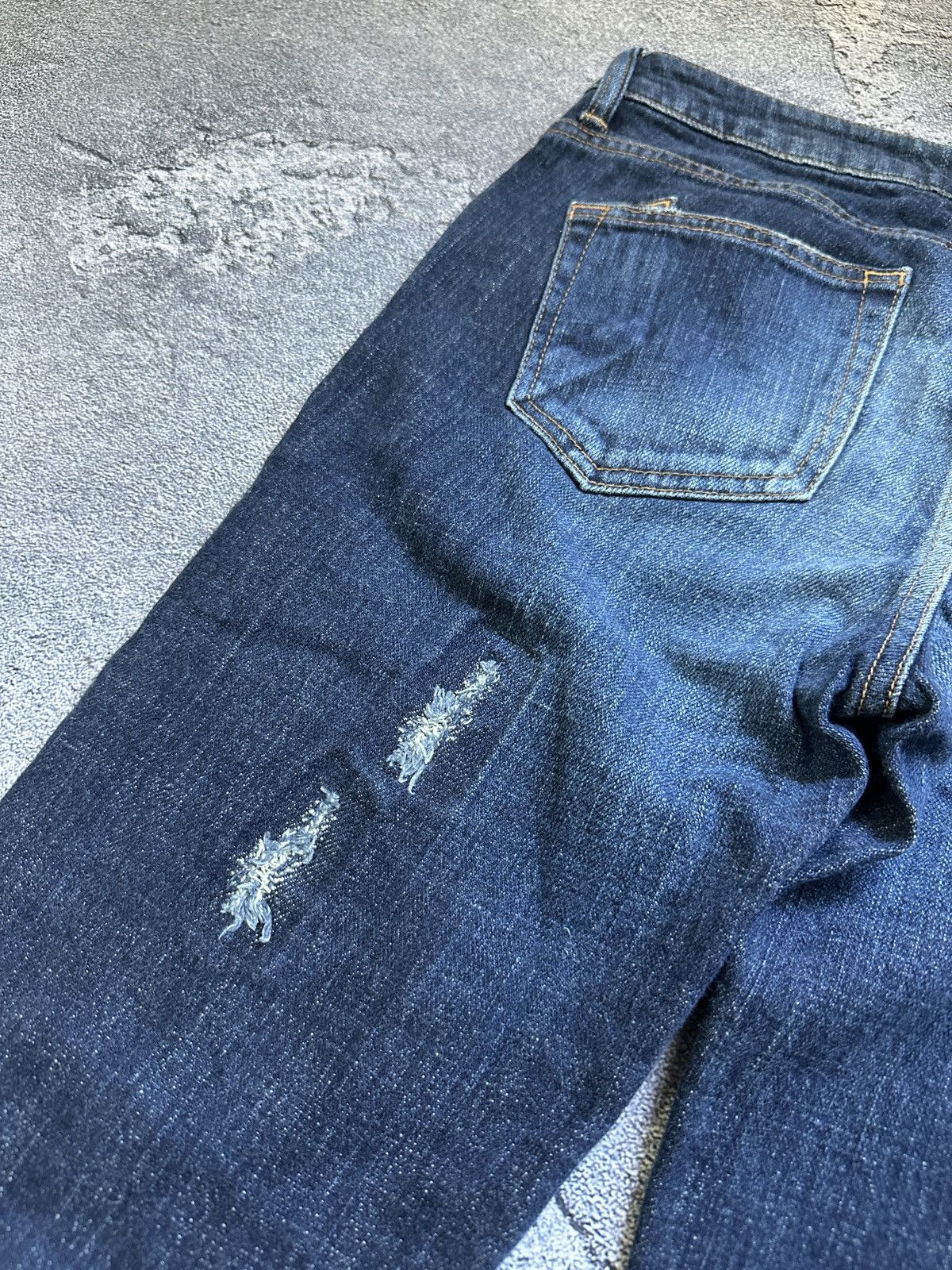 Prps Prps Women’s Purple Selvedge Japan Distressed Jeans Size 28 Size 28" / US 6 / IT 42 - 14 Thumbnail
