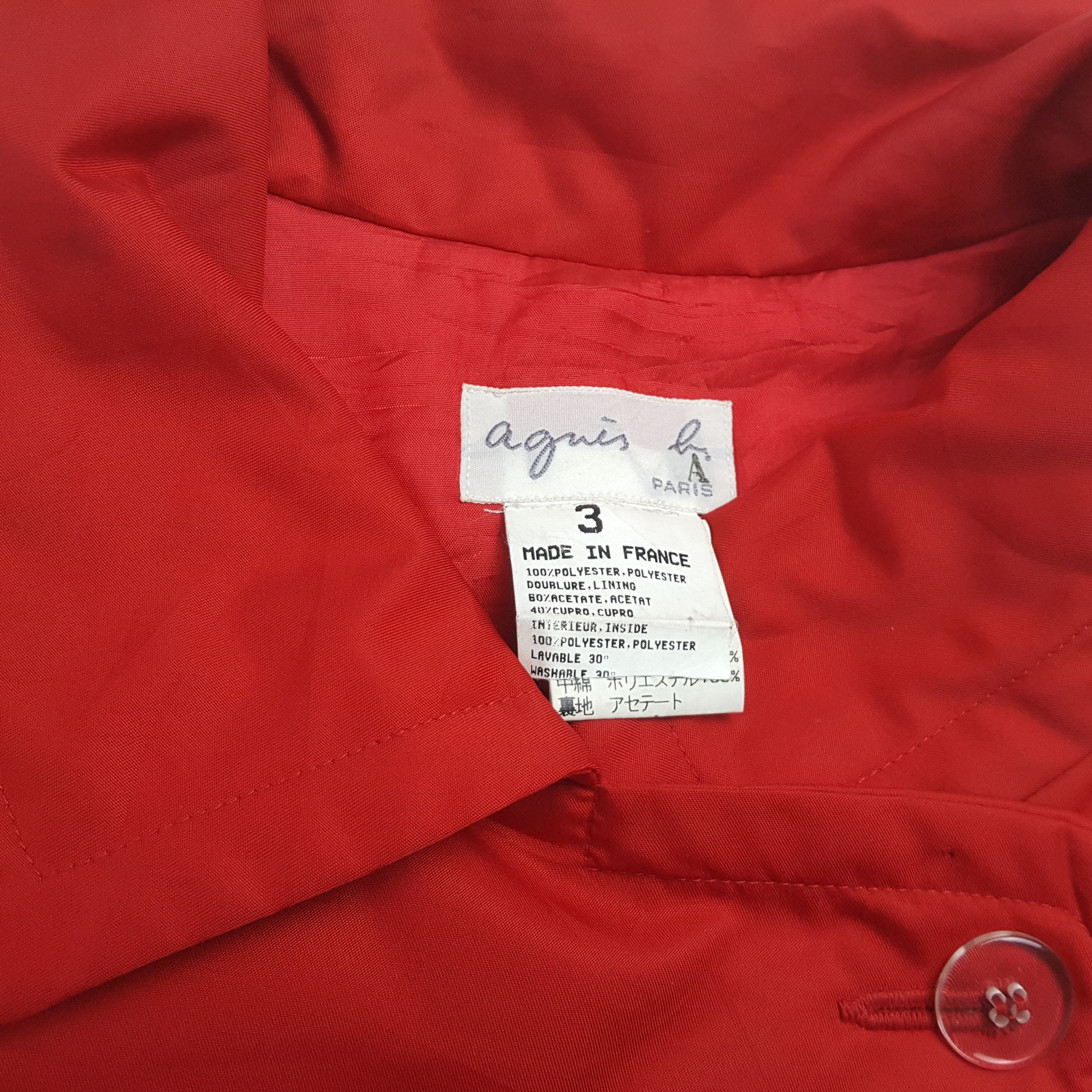 Vintage × agnes b. AGNES B Fashion Designer Brand Nice Design Jacket Size S / US 4 / IT 40 - 9 Thumbnail