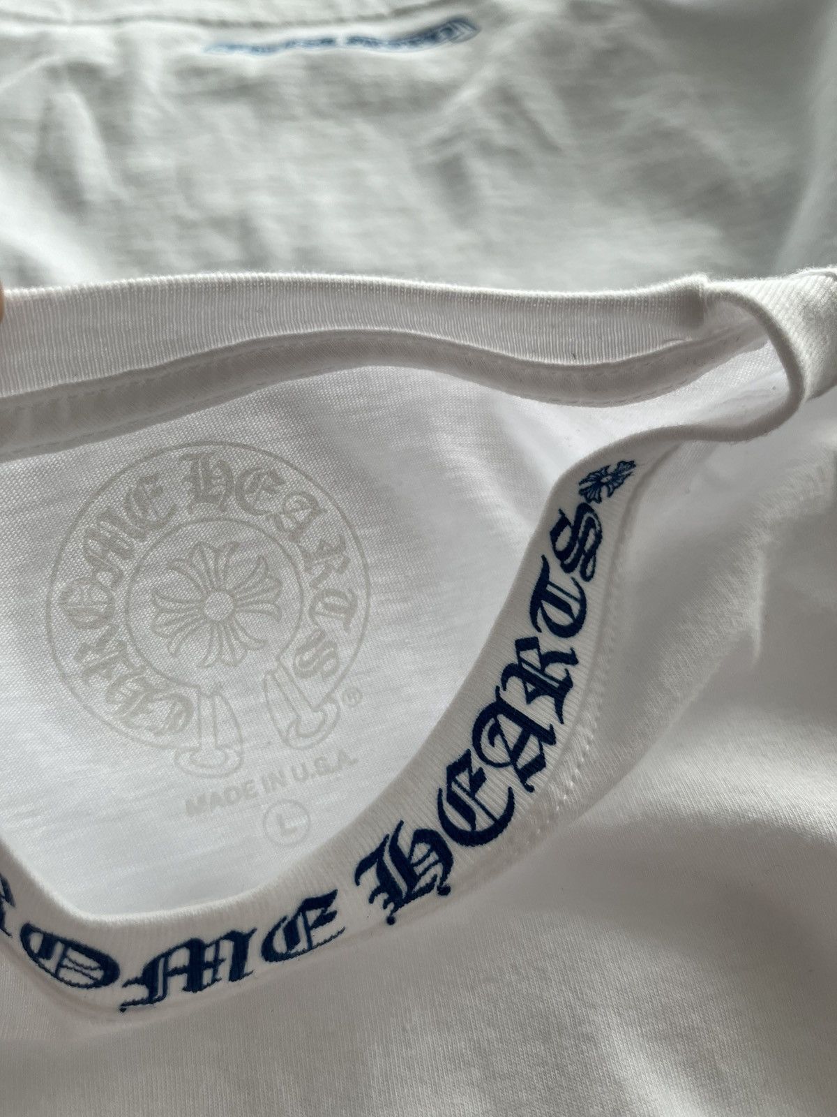 Chrome Hearts Brand New Chrome Hearts Logo Shirt Crewneck Limited Edition Size US L / EU 52-54 / 3 - 23 Thumbnail
