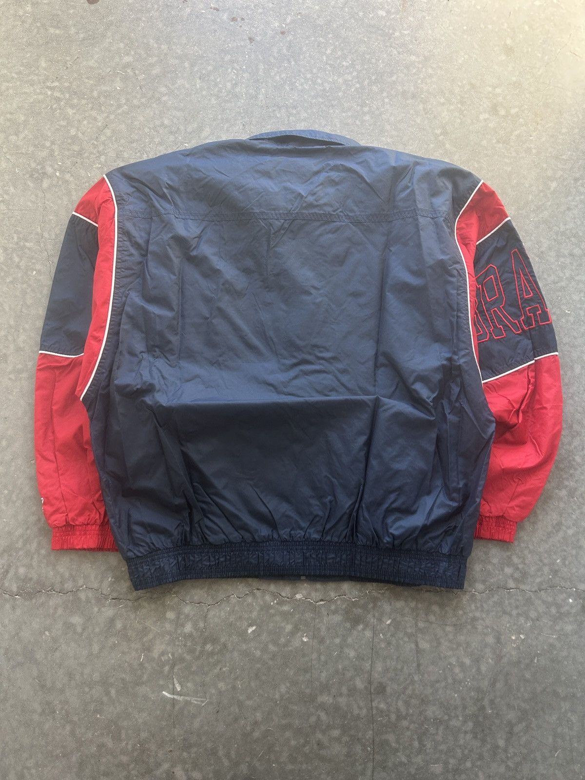 Starter × Vintage Vintage 90s Starter Atlanta Braves Windbreaker Jacket Size US XXL / EU 58 / 5 - 7 Thumbnail