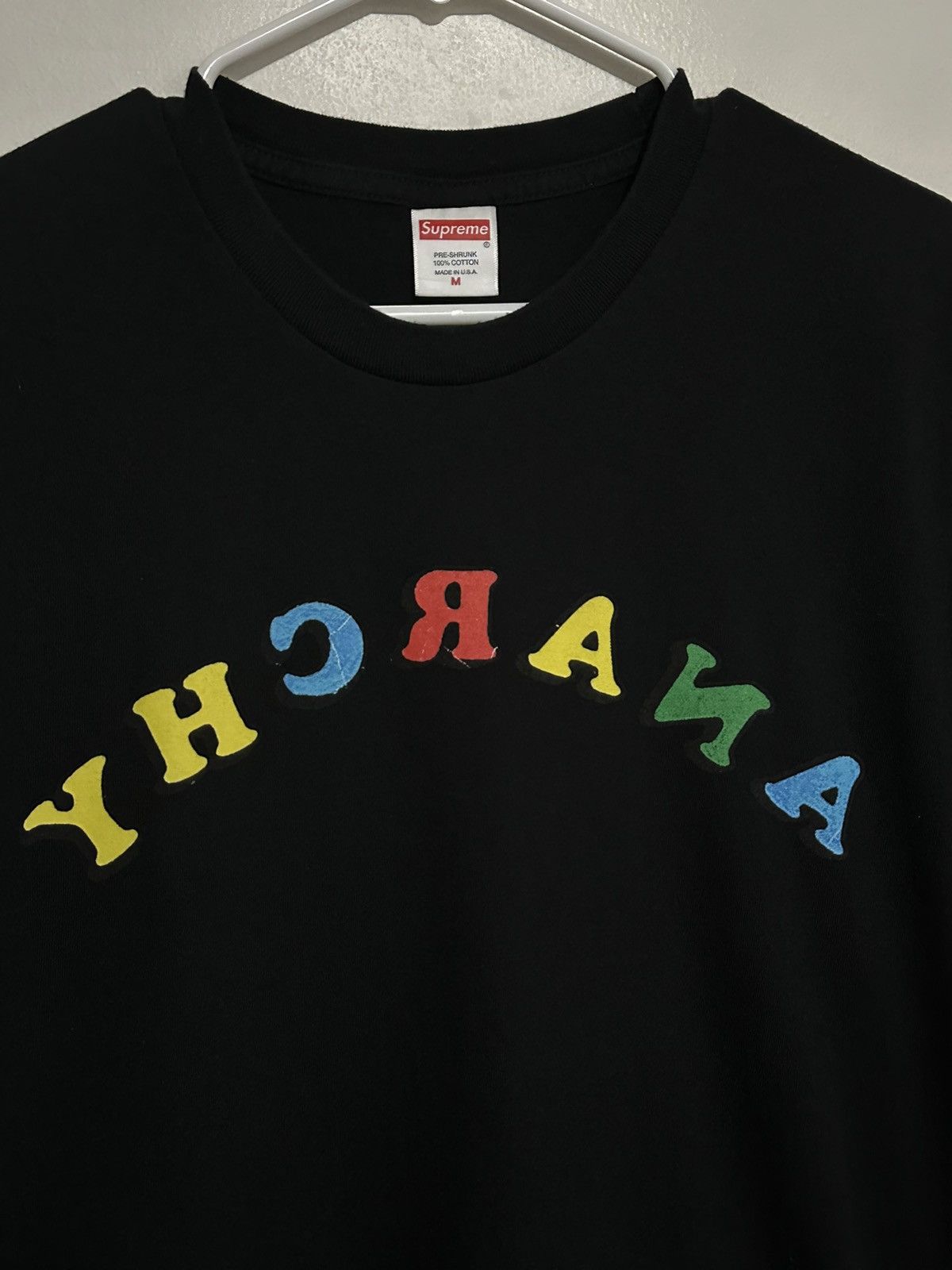 Supreme Supreme Jamie Reid Anarchy Tee Size US M / EU 48-50 / 2 - 2 Thumbnail