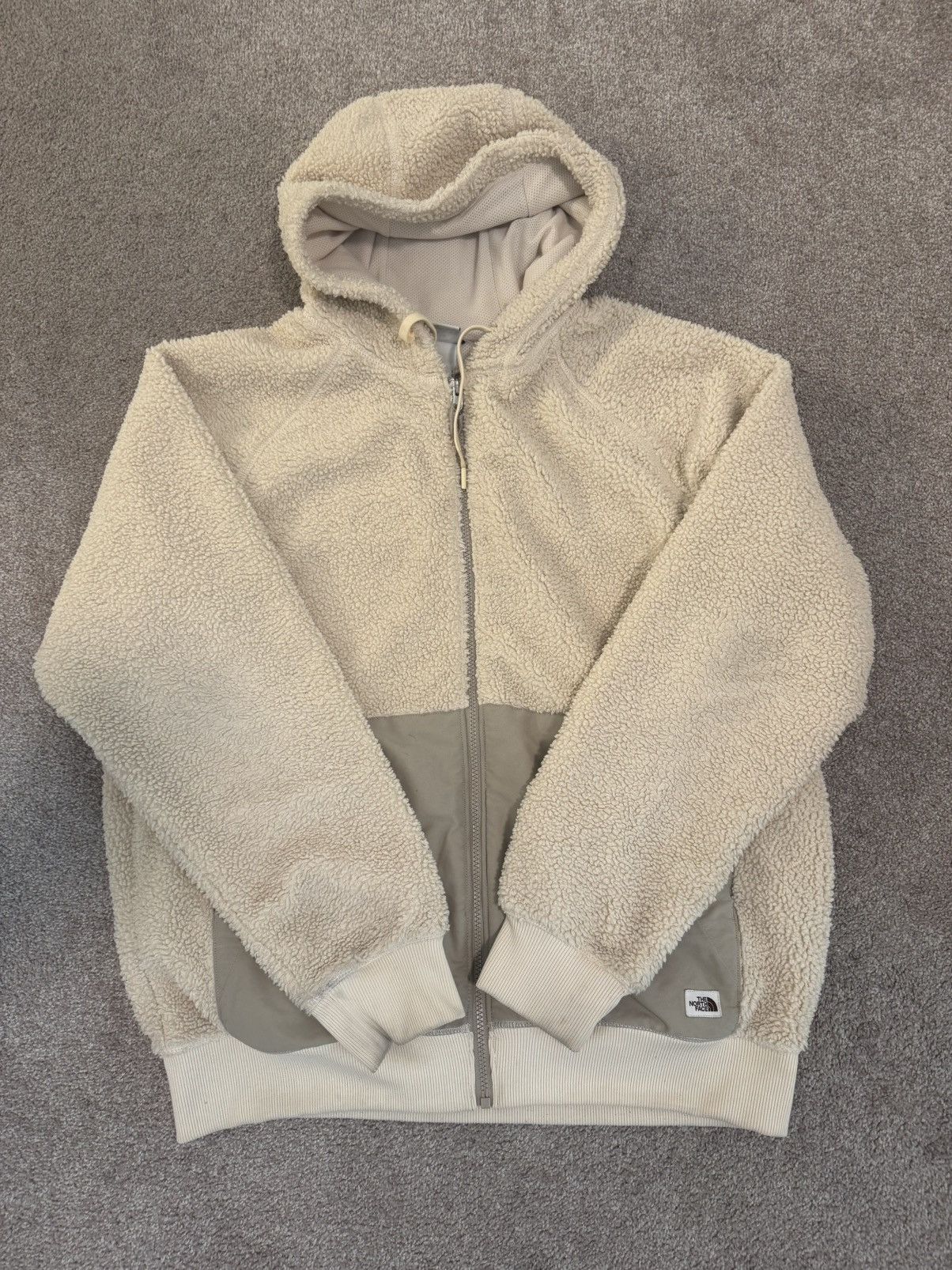 FLUFFY TNF SHERPA HOODIE