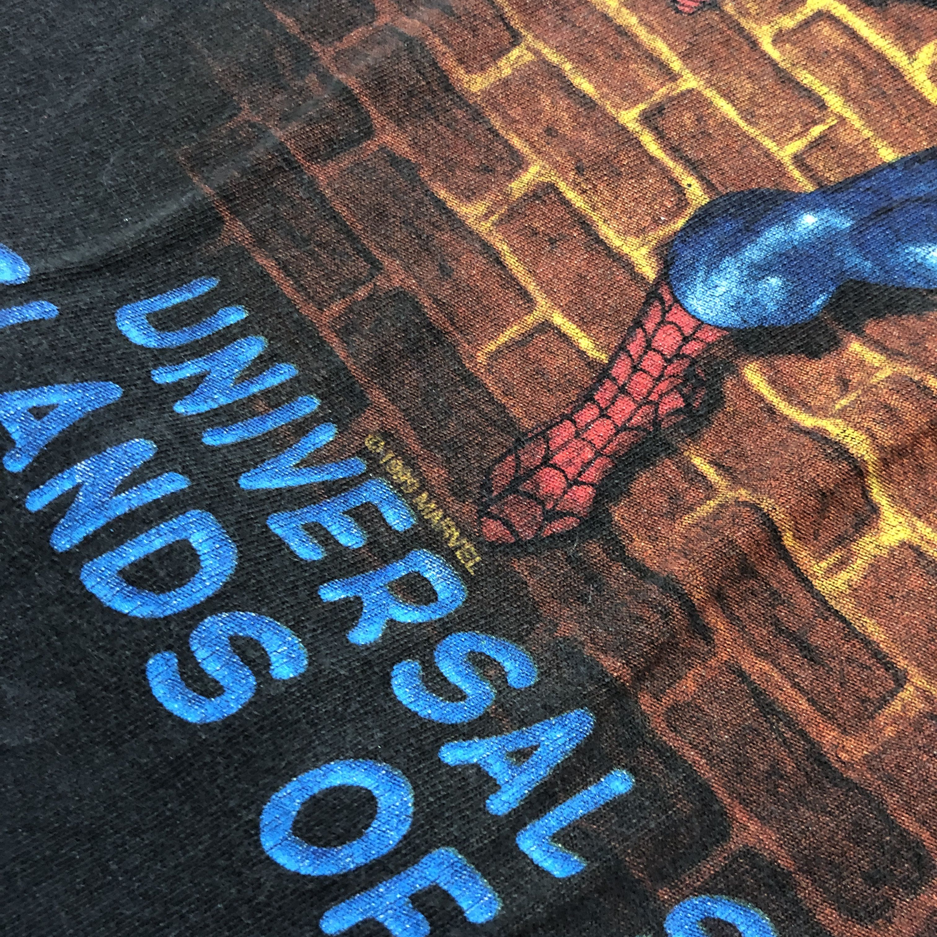 Band Tees Spider man marvel VTG 1999 universal tee shirt vintage full Size US M / EU 48-50 / 2 - 4 Thumbnail