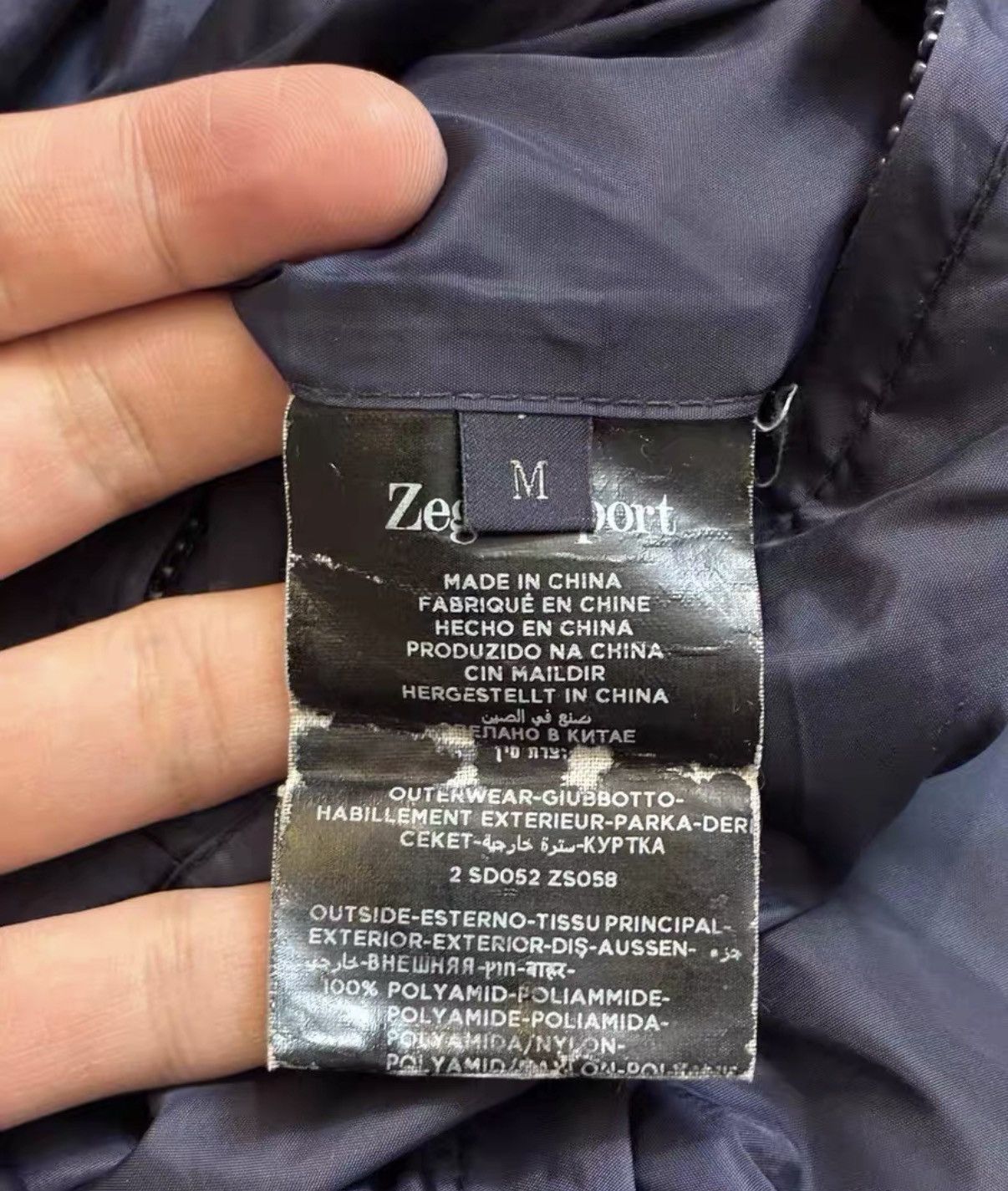 Z Zegna Zegna Sport Hooded Windbreaker Jacket J16 Size US M / EU 48-50 / 2 - 6 Thumbnail