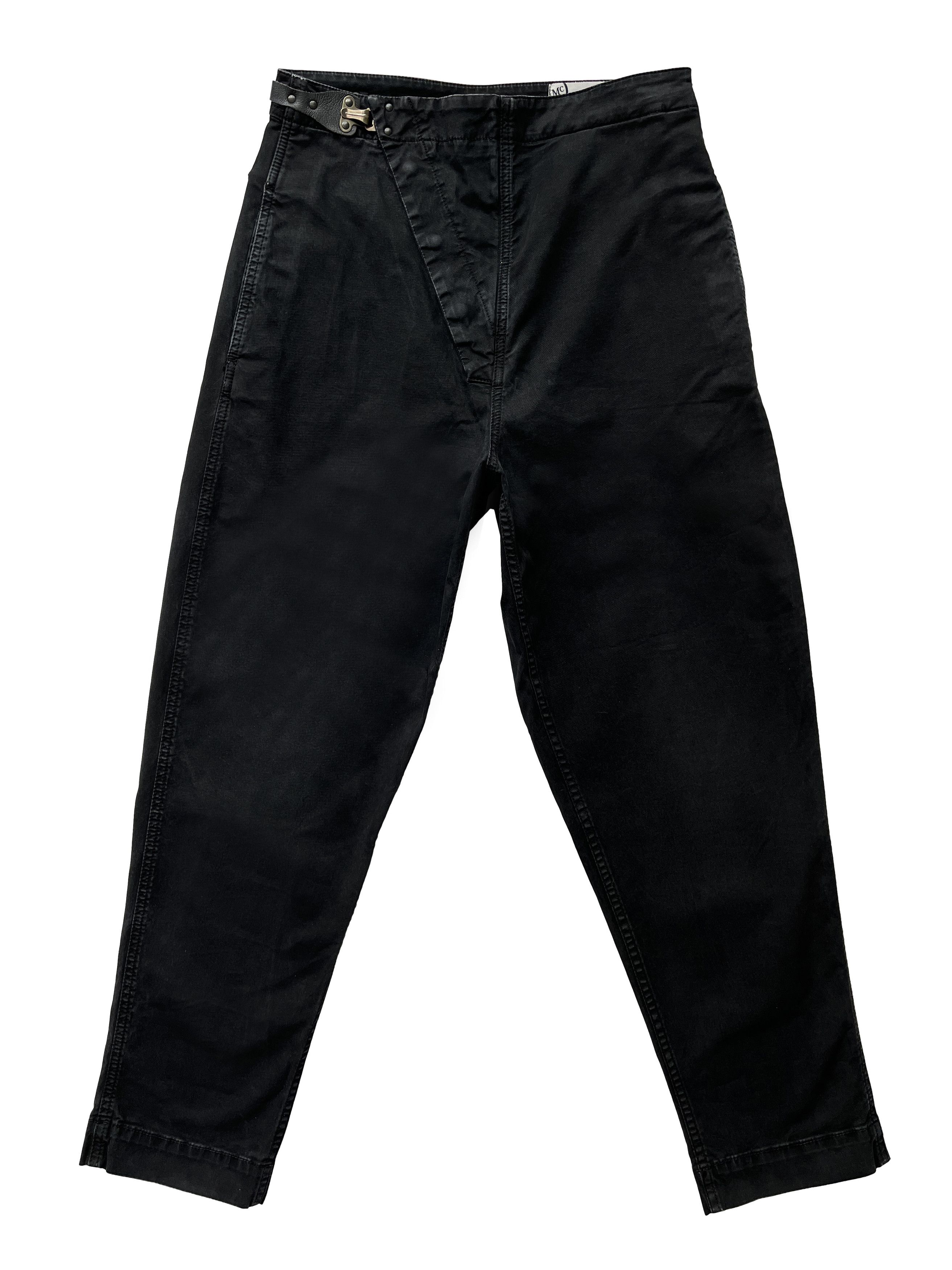 Alexander McQueen 2014 Alexander McQueen Black Pants Trousers Size US 28 / EU 44 - 1 Thumbnail