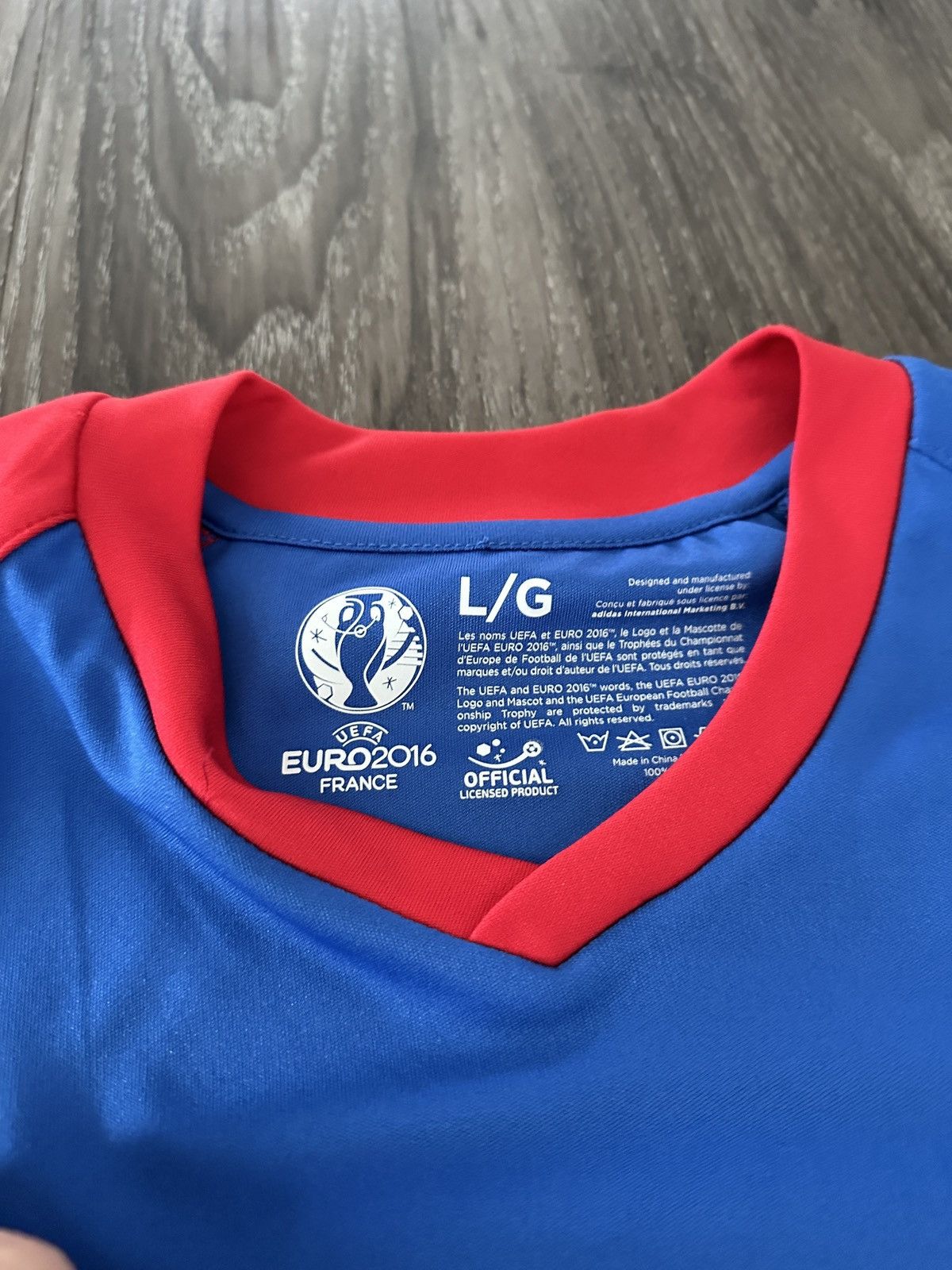 Other 2016 EUROCUP France Jersey BNWT Size US L / EU 52-54 / 3 - 3 Thumbnail