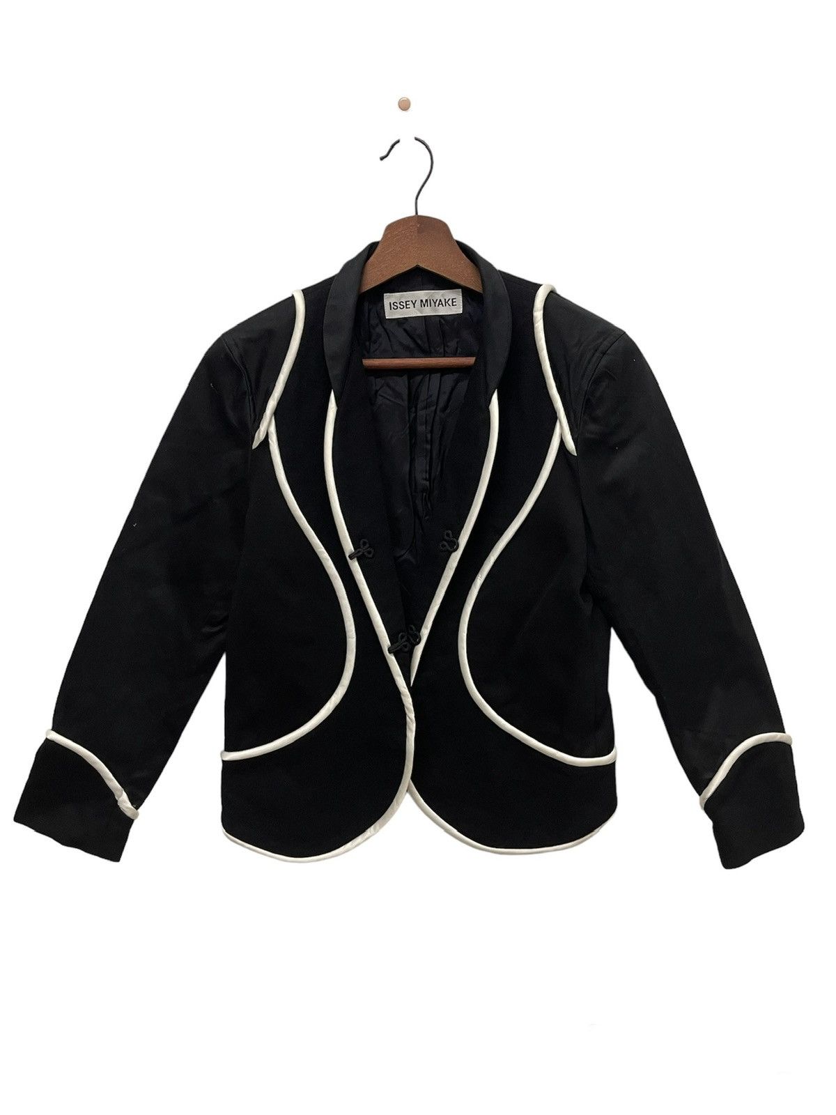 Issey Miyake ARCHIVAL DESIGNER🔥 Vtg Issey Miyake Luxury Tuxedo Design Size US M / EU 48-50 / 2 - 1 Thumbnail