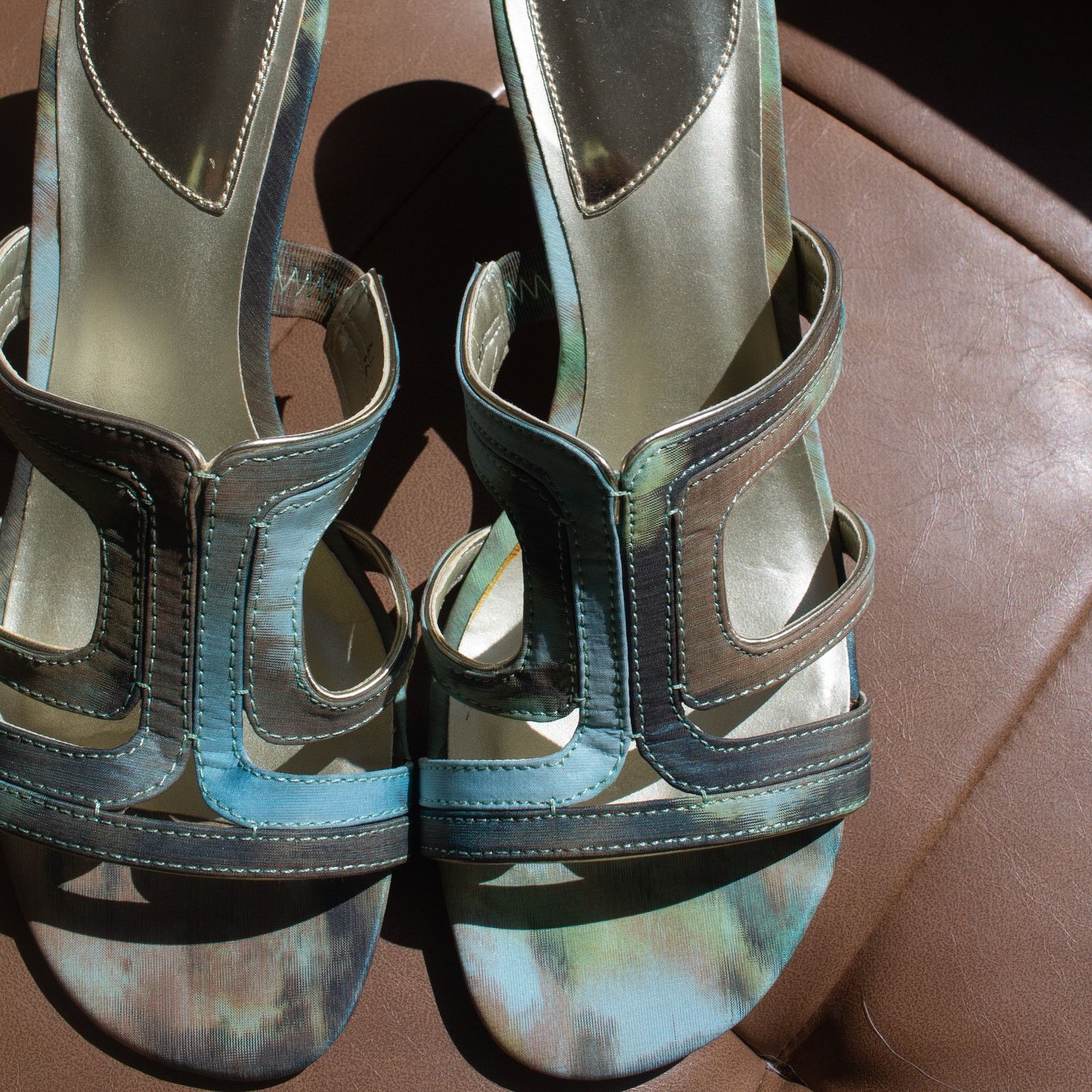 Vintage Y2k Strappy Heels Size 7.5 Size US 7.5 / IT 37.5 - 5 Thumbnail