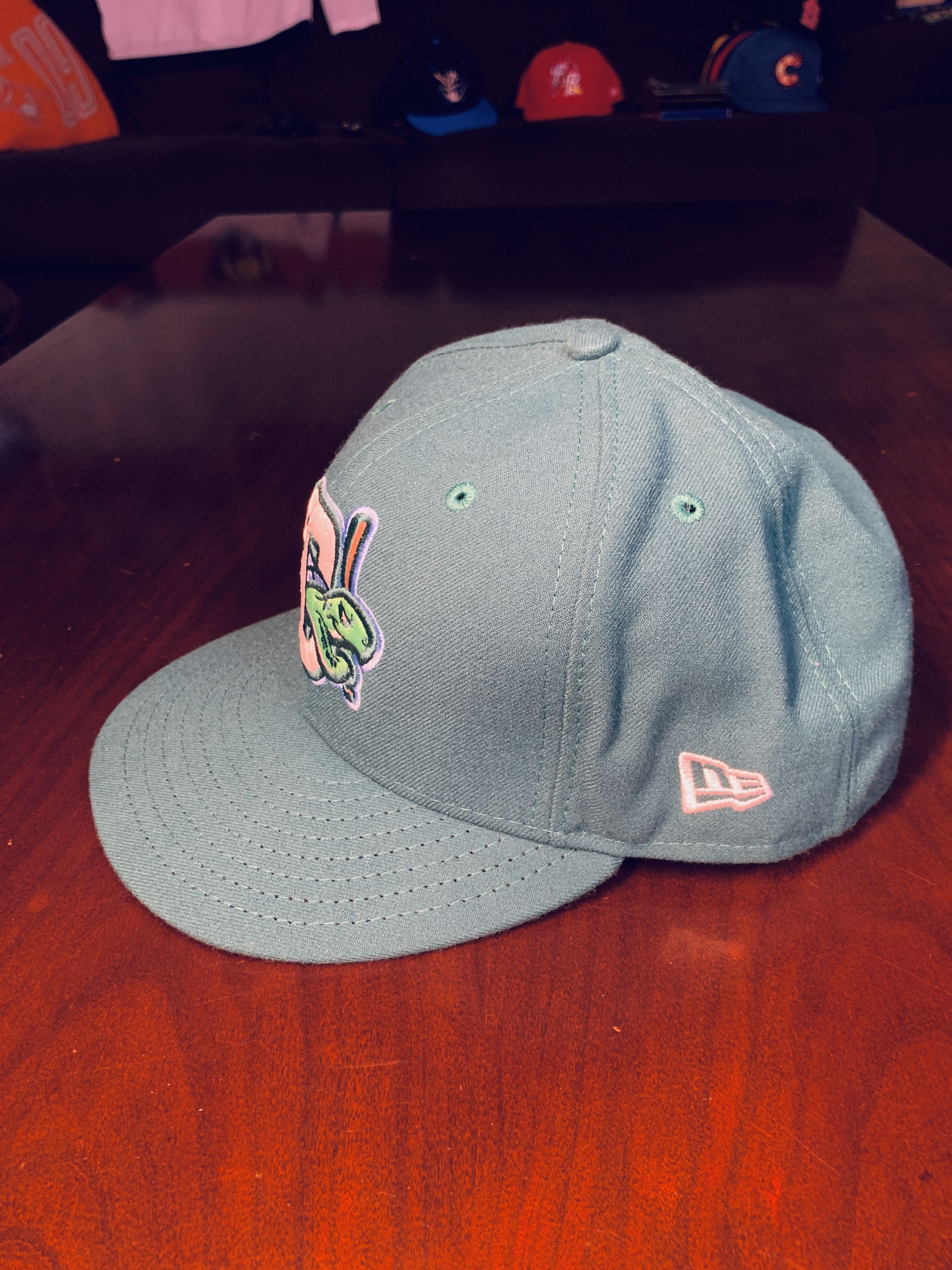 New Era MiLB Daytona Tortugas 7 5/8 New Era 59Fifty Size ONE SIZE - 3 Thumbnail