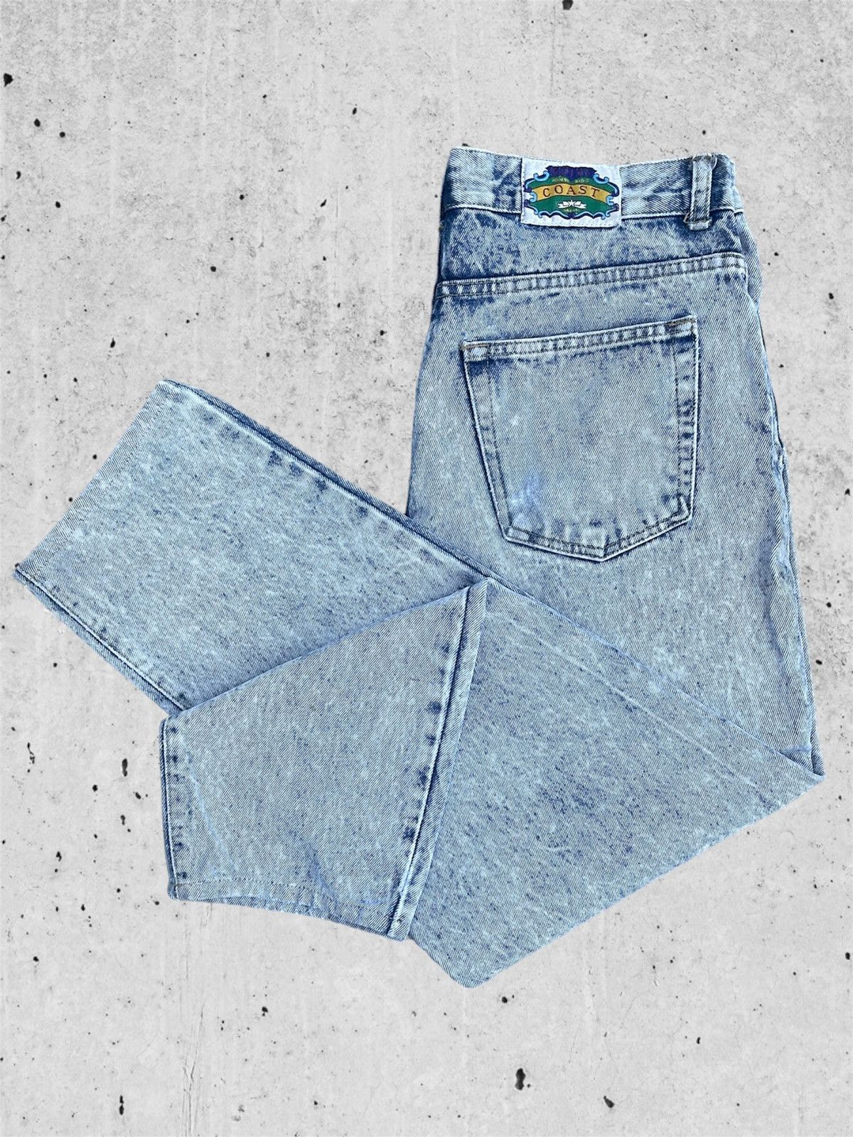 Japanese Brand × Jean 🔥 Coast Light Blue Rusty Distressed Denim W32🔥 Size 32" / US 10 / IT 46 - 17 Thumbnail