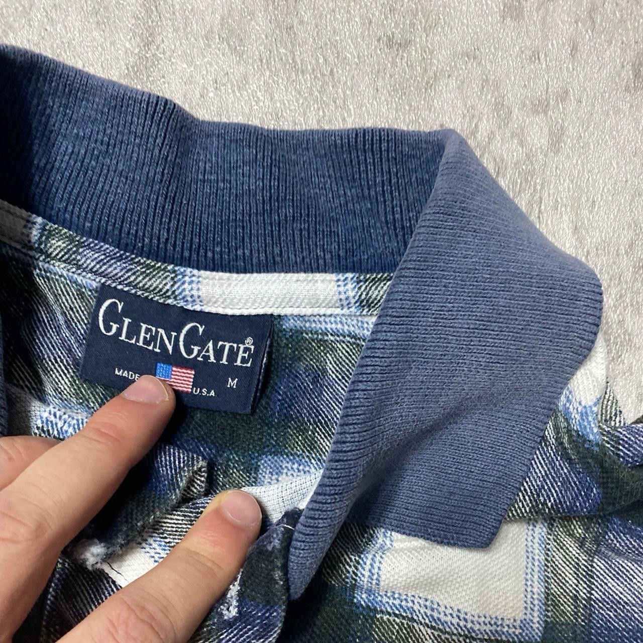 Other Glen Gate plaid polo shirt with embroidered logo polo Size US M / EU 48-50 / 2 - 3 Thumbnail