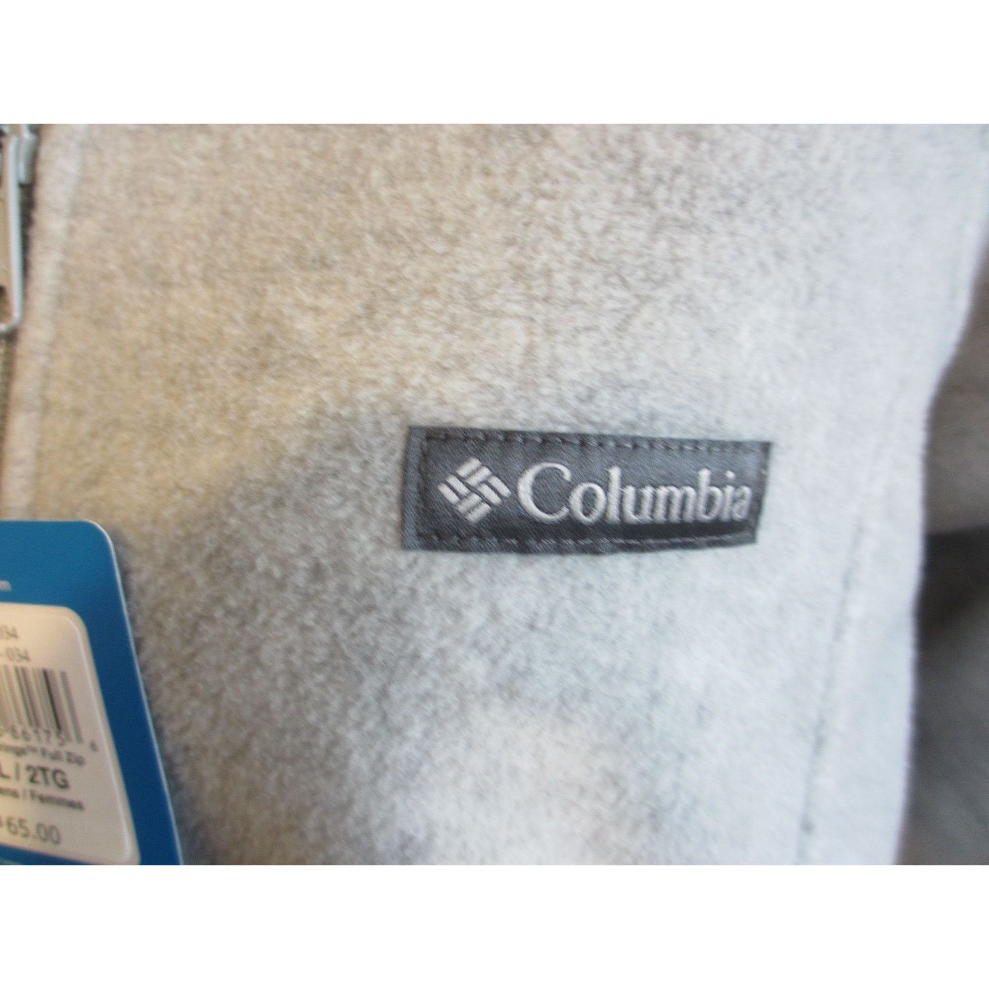 Columbia Columbia Women's XXL Gray Fleece Jacket With Full Zip & Stan Size XXL / US 16-18 / IT 52-54 - 5 Thumbnail