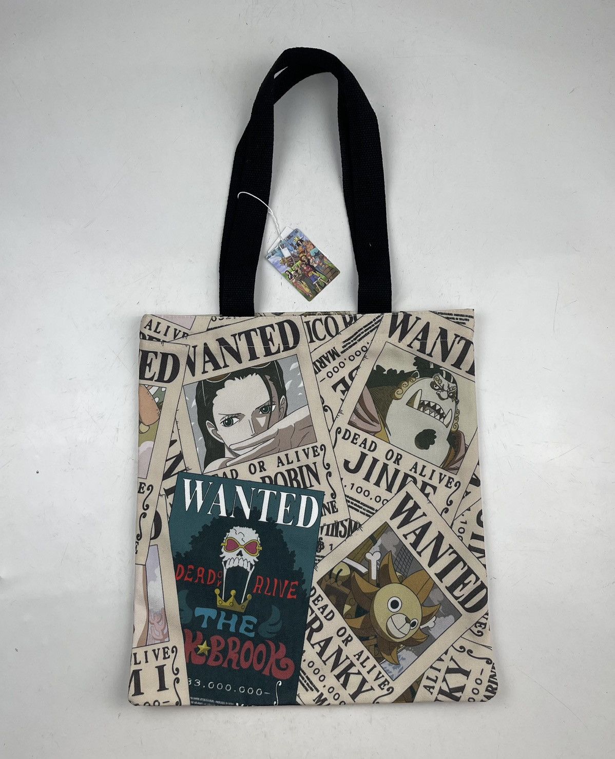 Japanese Brand × One Piece one piece wanted poster tote bag tc39 Size ONE SIZE - 2 Thumbnail