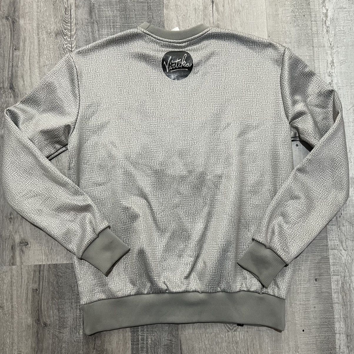 Other Virtika Silver Embroidered Script Logo Ski Sweatshirt Size US S / EU 44-46 / 1 - 3 Thumbnail