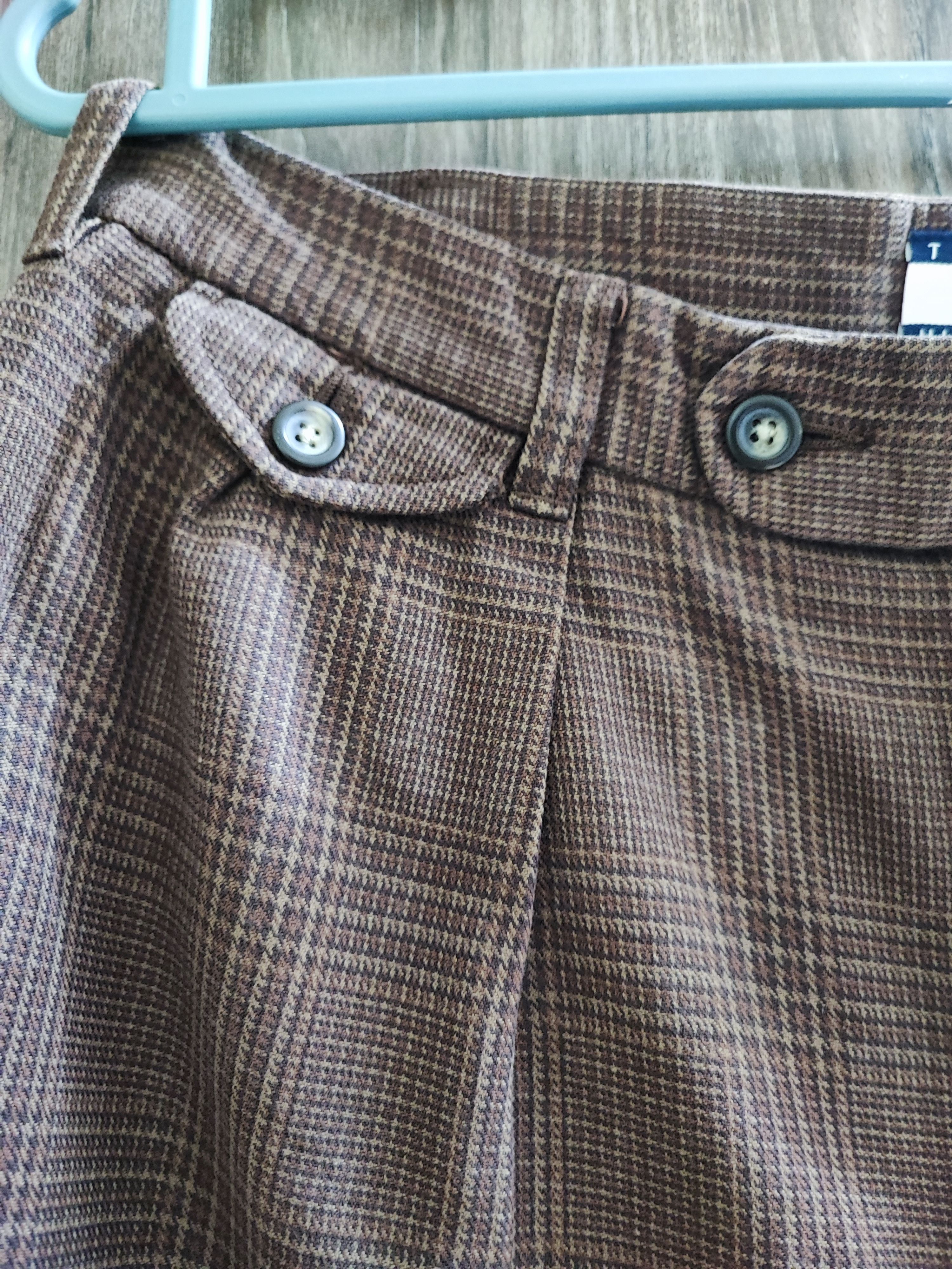 Tommy Hilfiger × Vintage Rare!! Vintage 90's Men Tartan / Plaid Pants Size US 32 / EU 48 - 4 Thumbnail