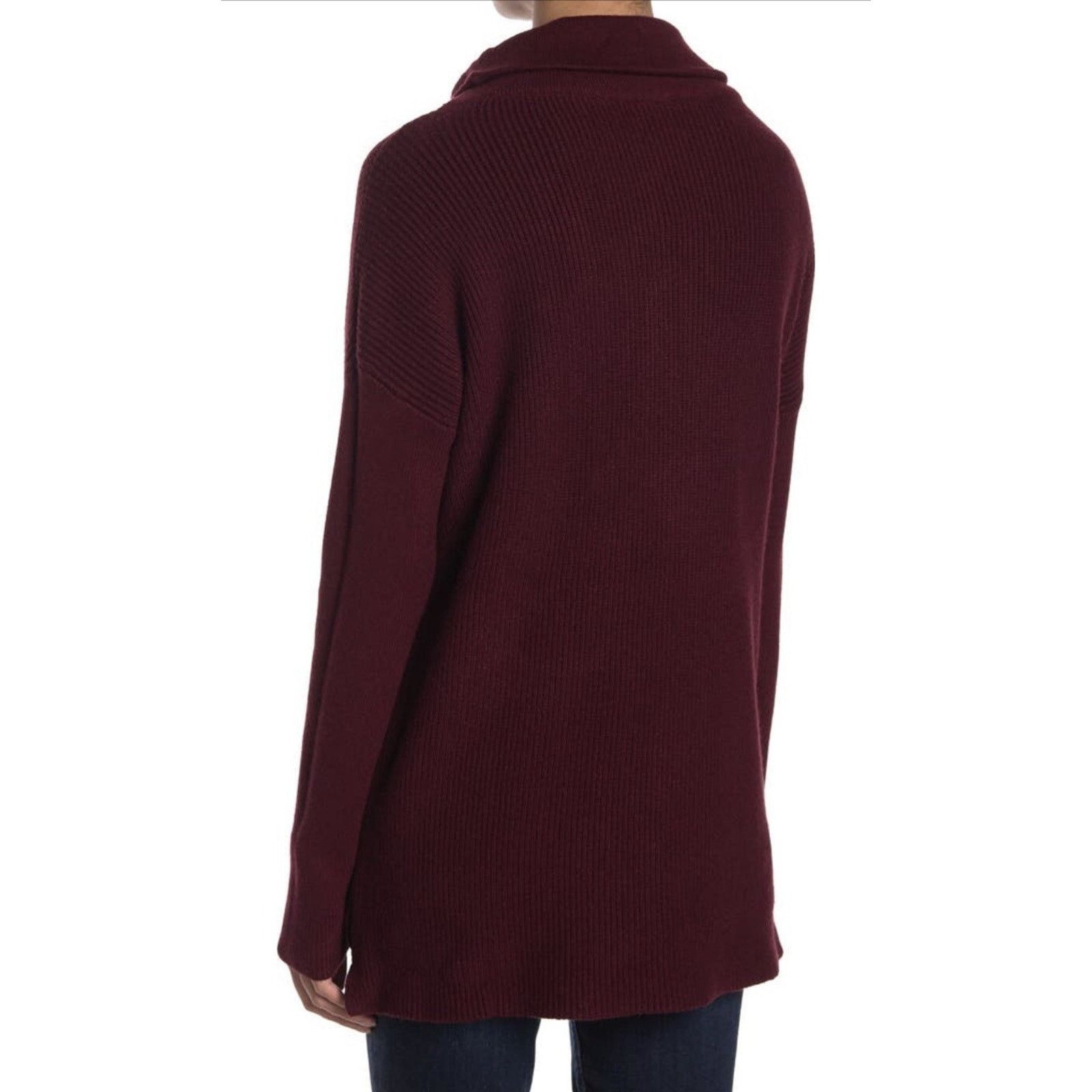 & Other Stories DEVOTION BY CYRUS Cowlneck burgundy sweater tunic A003015 Size L / US 10 / IT 46 - 2 Thumbnail