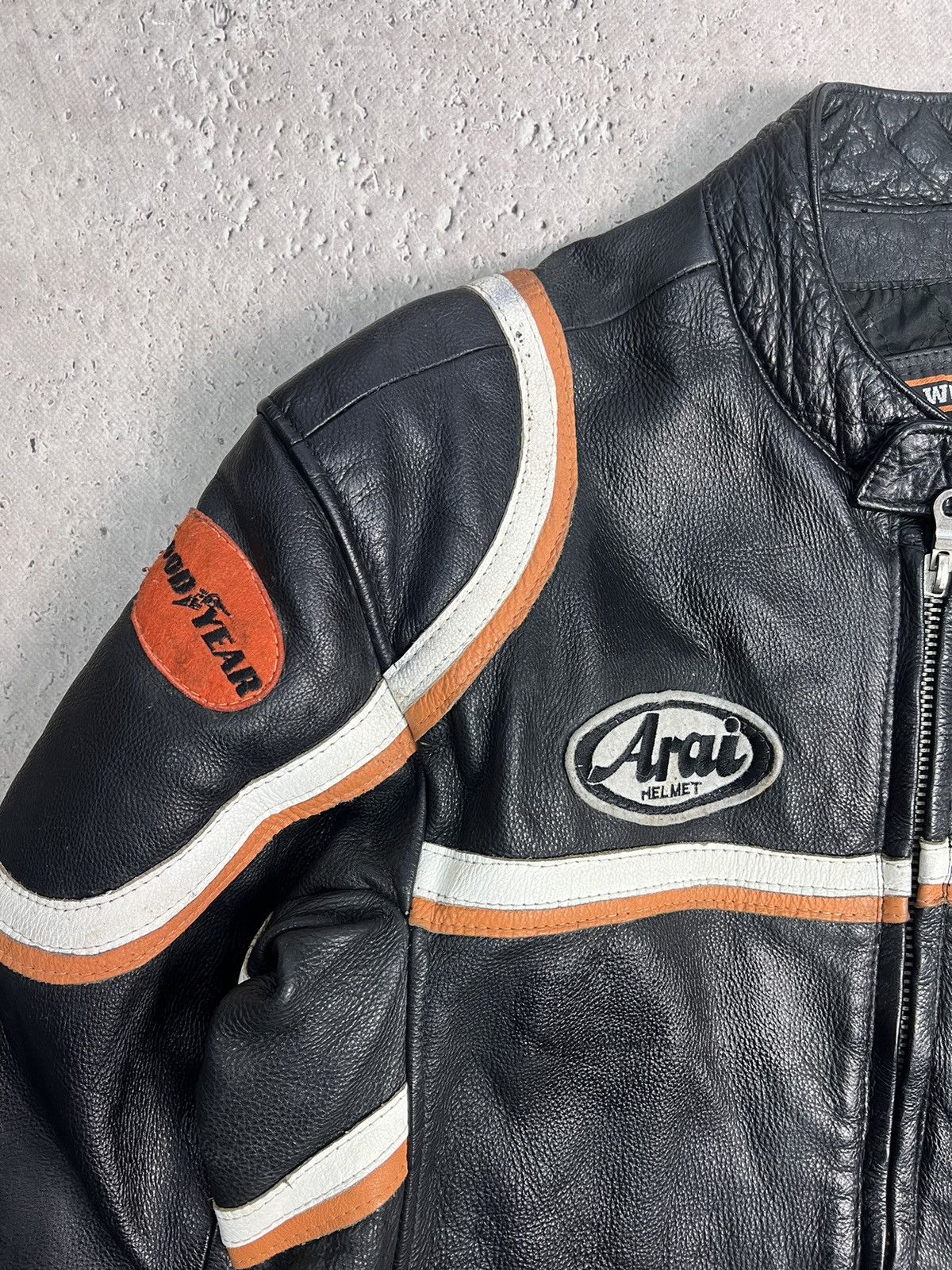 Vintage Vintage MOTO RACING F1 Leather HYPE Jacket Size US XL / EU 56 / 4 - 5 Thumbnail