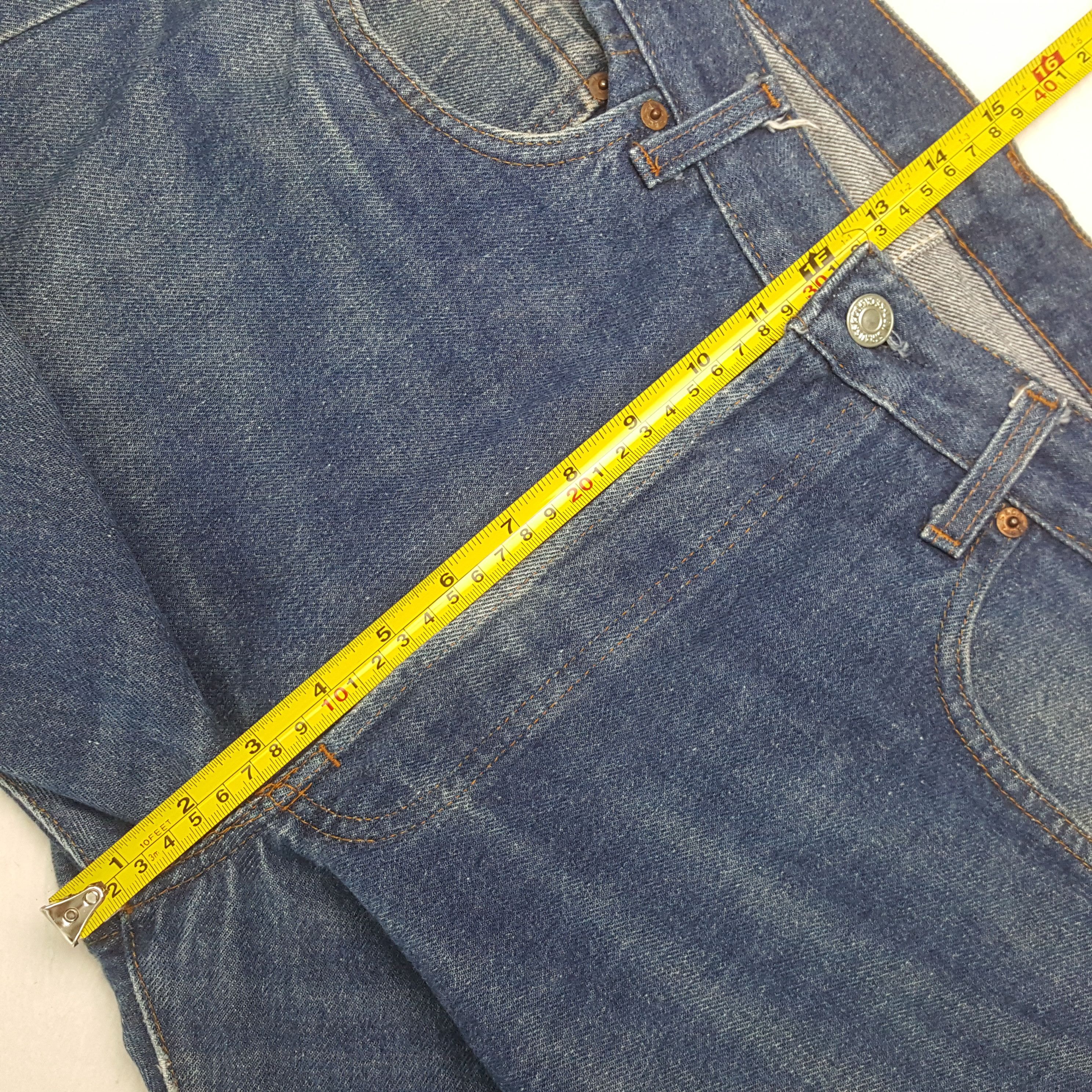 Levi's Vintage 90's Levi's 501 Made In USA Jeans RR17 Size US 34 / EU 50 - 8 Thumbnail