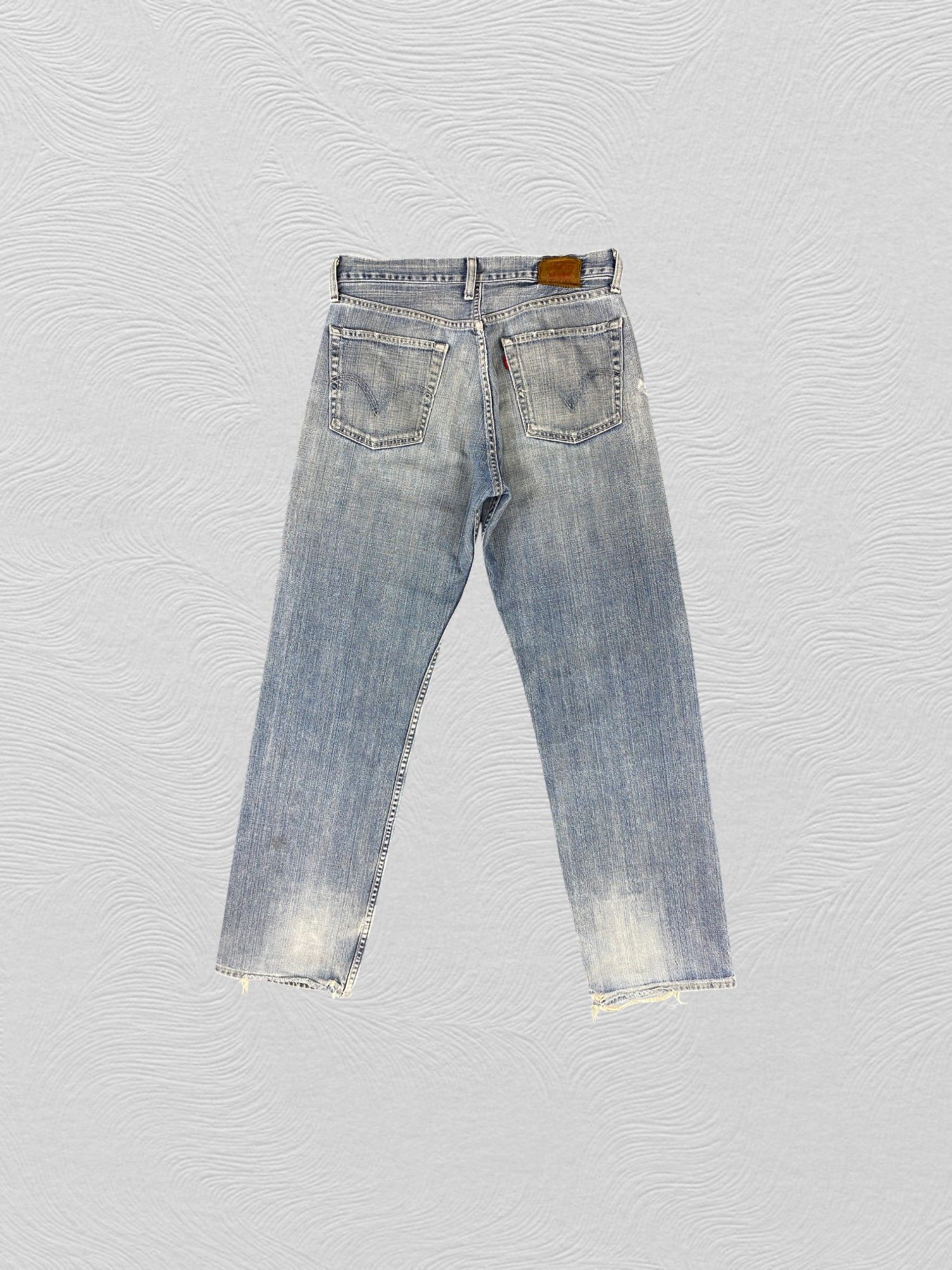 Japanese Brand Faded Blue Vintage Levi's 503 31x32.5 Denim -JN2154 Size US 31 - 2 Thumbnail