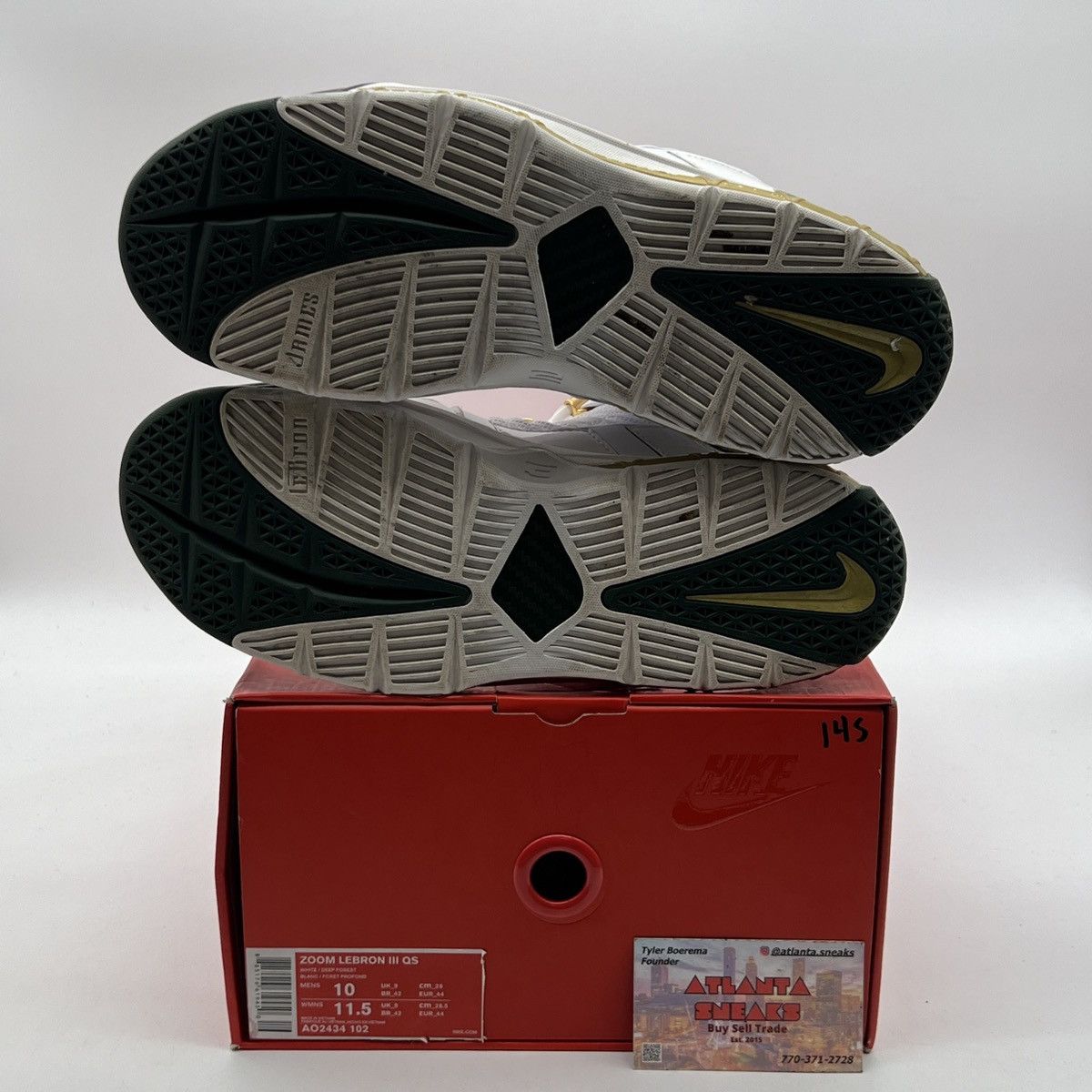 Nike Zoom Lebron 3 SVSM home Size US 10 / EU 43 - 8 Thumbnail