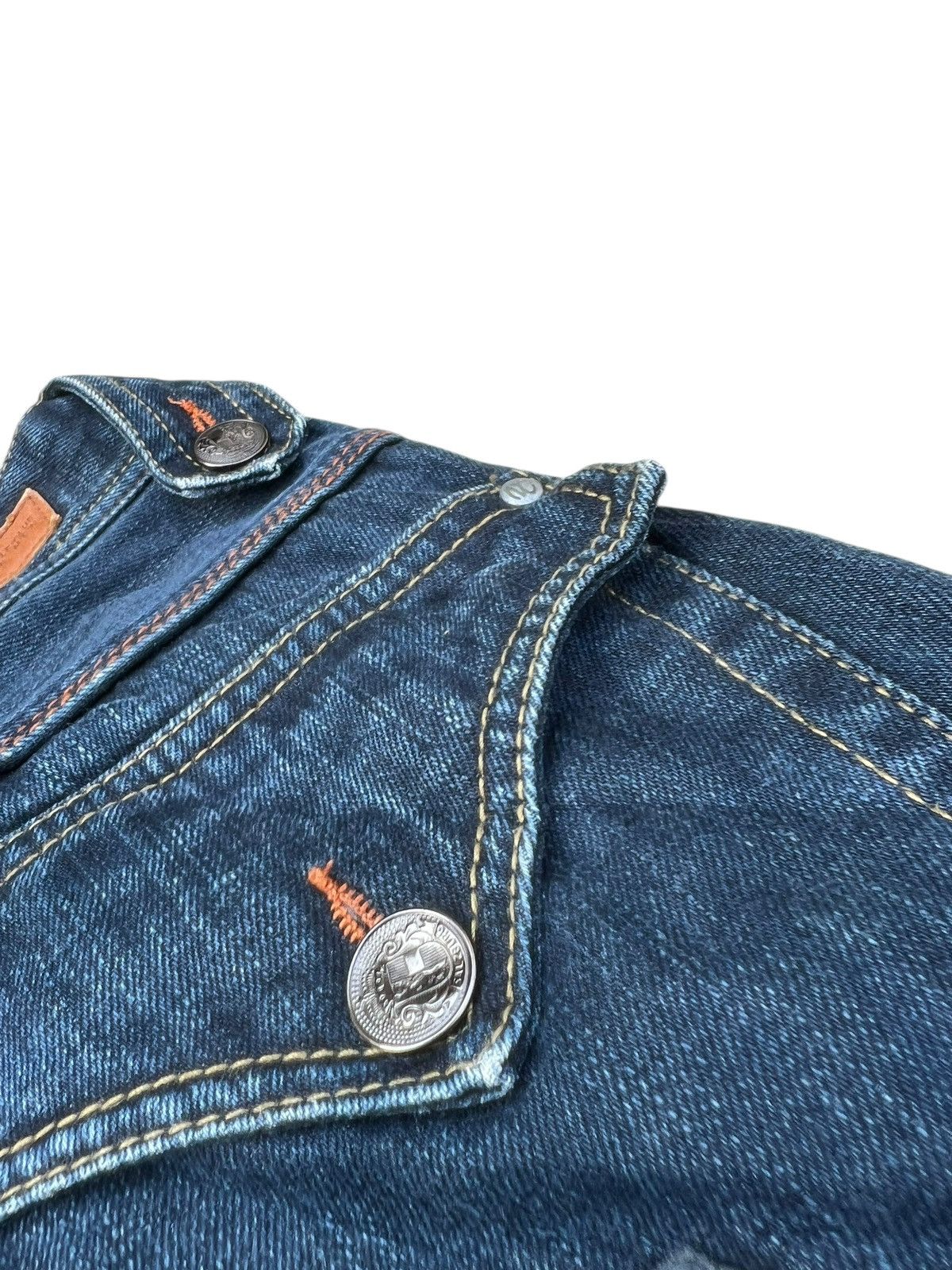 Nicole Club Nicole Club For Men Oily Waxed Denim Jeans Size US 31 - 18 Thumbnail