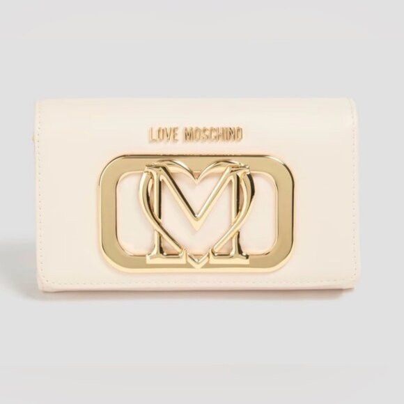 Moschino Love Moschino Gold Rush embellished faux leather wallet Size ONE SIZE - 1 Thumbnail