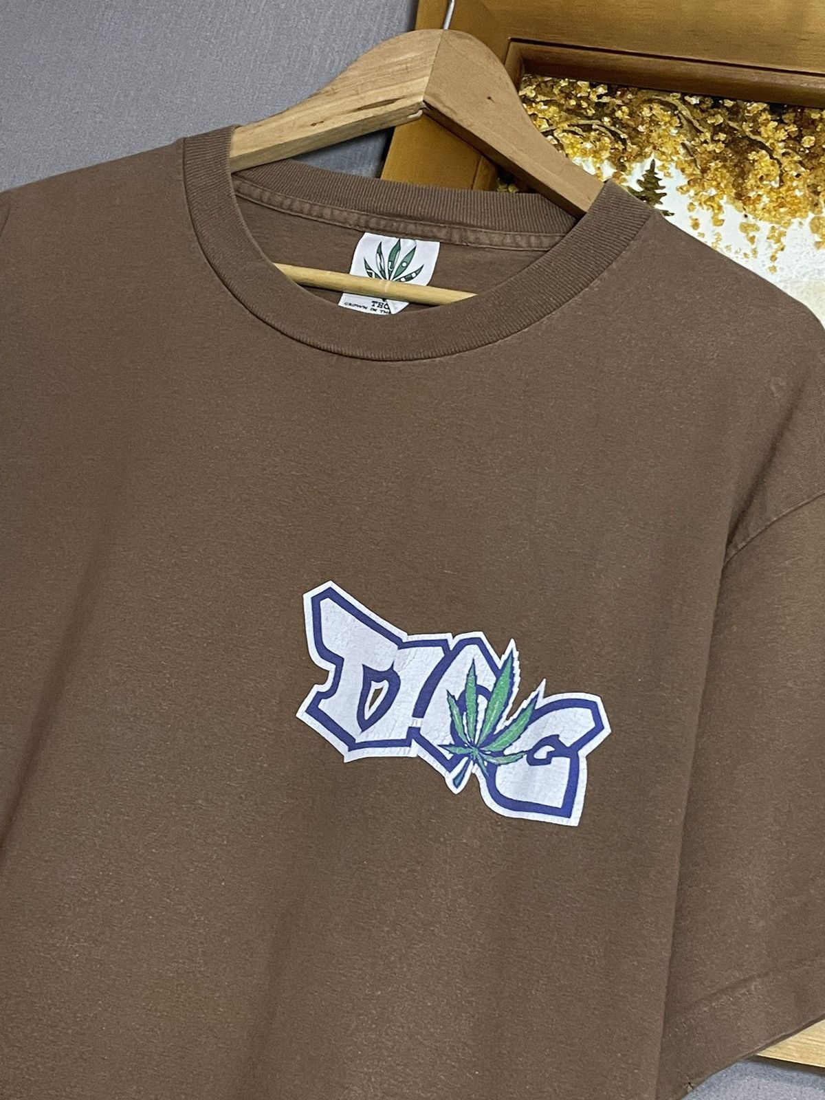 Band Tees 🔥RARE 1995 THC VINTAGE WEED GROWN IN THE USA DRUGS T-SHIRT Size US L / EU 52-54 / 3 - 11 Thumbnail