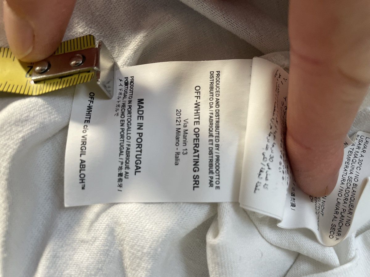 Off-White × Virgil Abloh Off White X Virgil abloh t-shirt hoodie Size US S / EU 44-46 / 1 - 5 Thumbnail