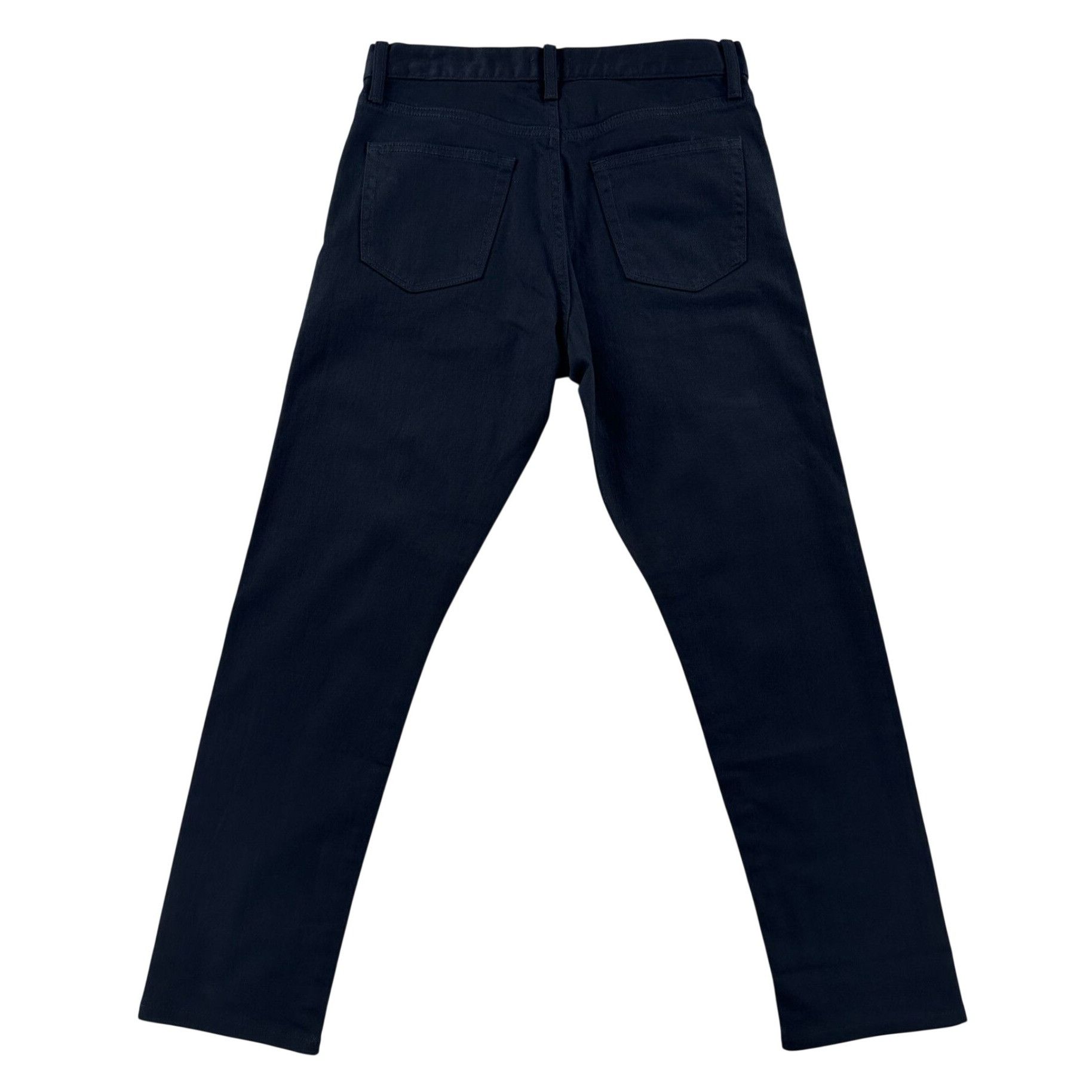 Uniqlo Uniqlo Black Slim Straight Selvedge Jeans 30 x 29 Size US 30 / EU 46 - 2 Thumbnail