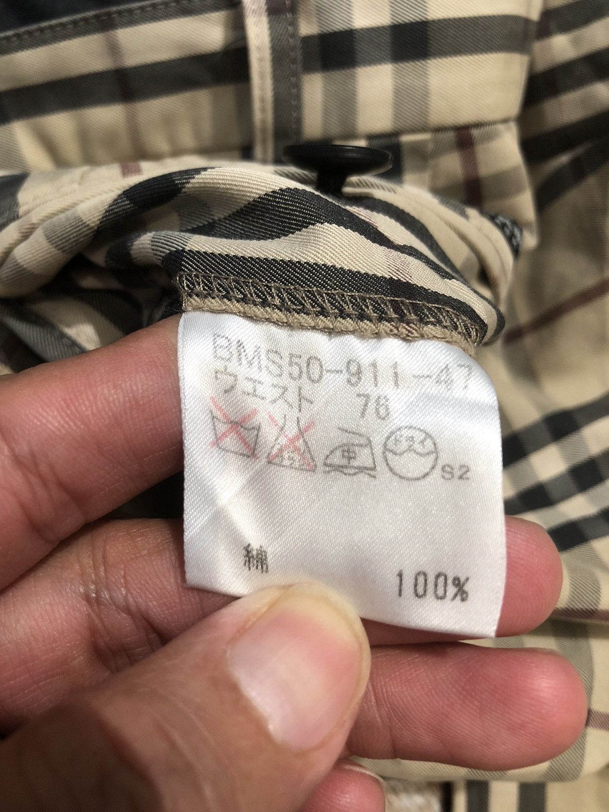 Burberry BURBERRY NOVA CHECK PANTS Size US 29 - 10 Thumbnail