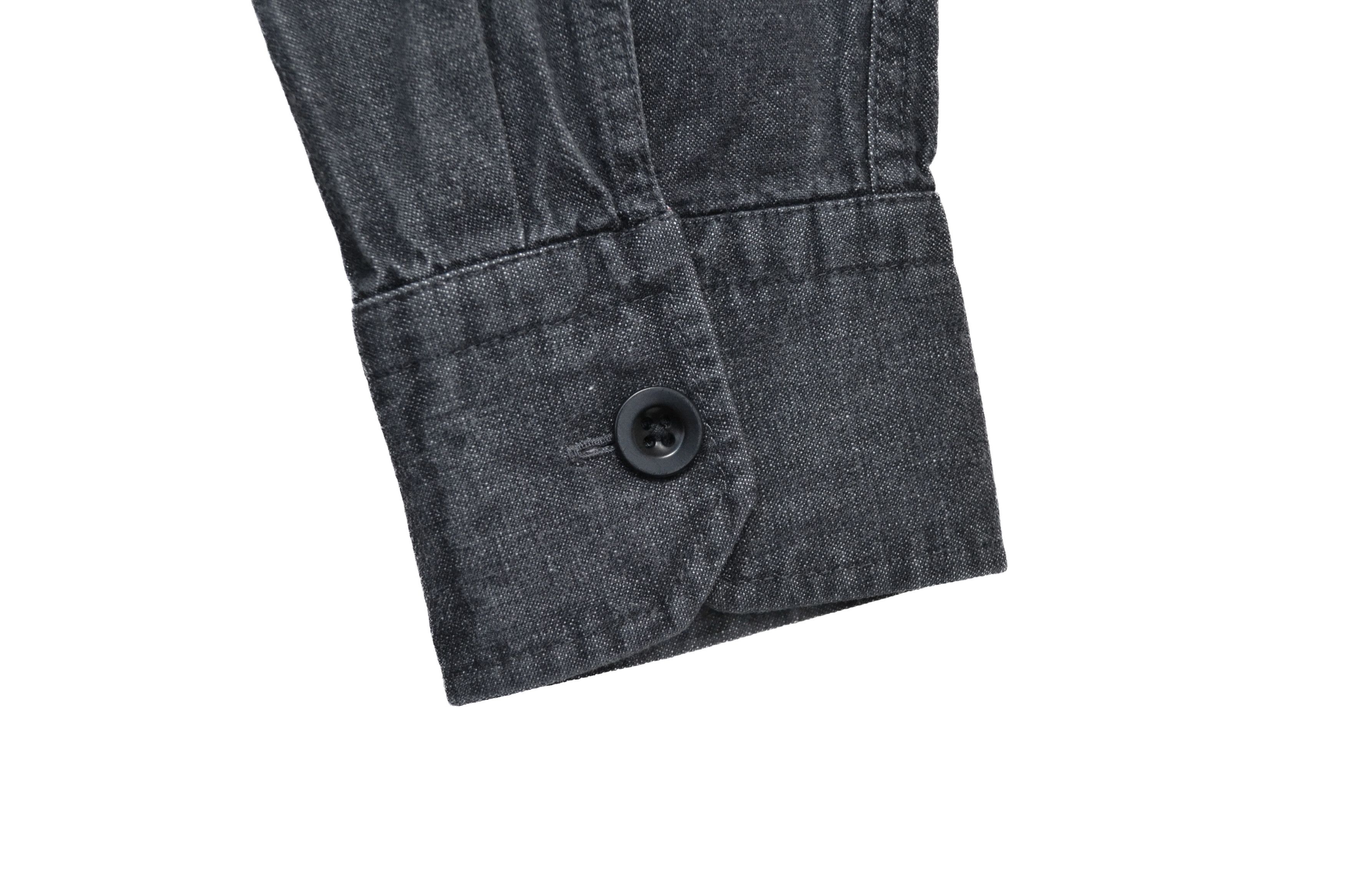 Mr P. Porter 100% Cotton Men’s Gray Long Sleeve Shirt