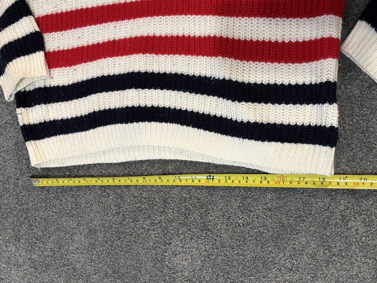 Other MINE Womens Medium Striped Lightweight Sweater - navy white Size M / US 6-8 / IT 42-44 - 9 Thumbnail