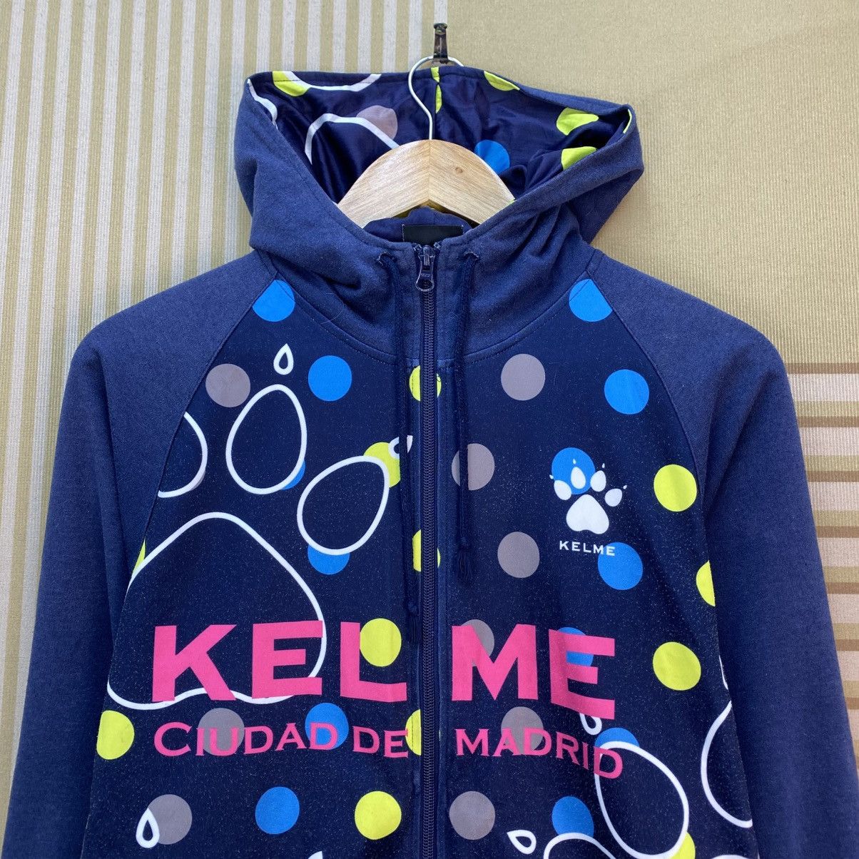 Japanese Brand Kelme hoodie Pullover Size US M / EU 48-50 / 2 - 3 Thumbnail
