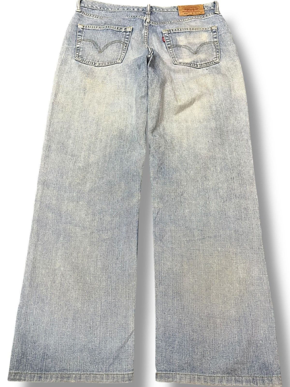 LVC × Levi's × Levi's Vintage Clothing Vintage Levi’s 533 Baggy Distressed Denim Size US 35 - 5 Thumbnail