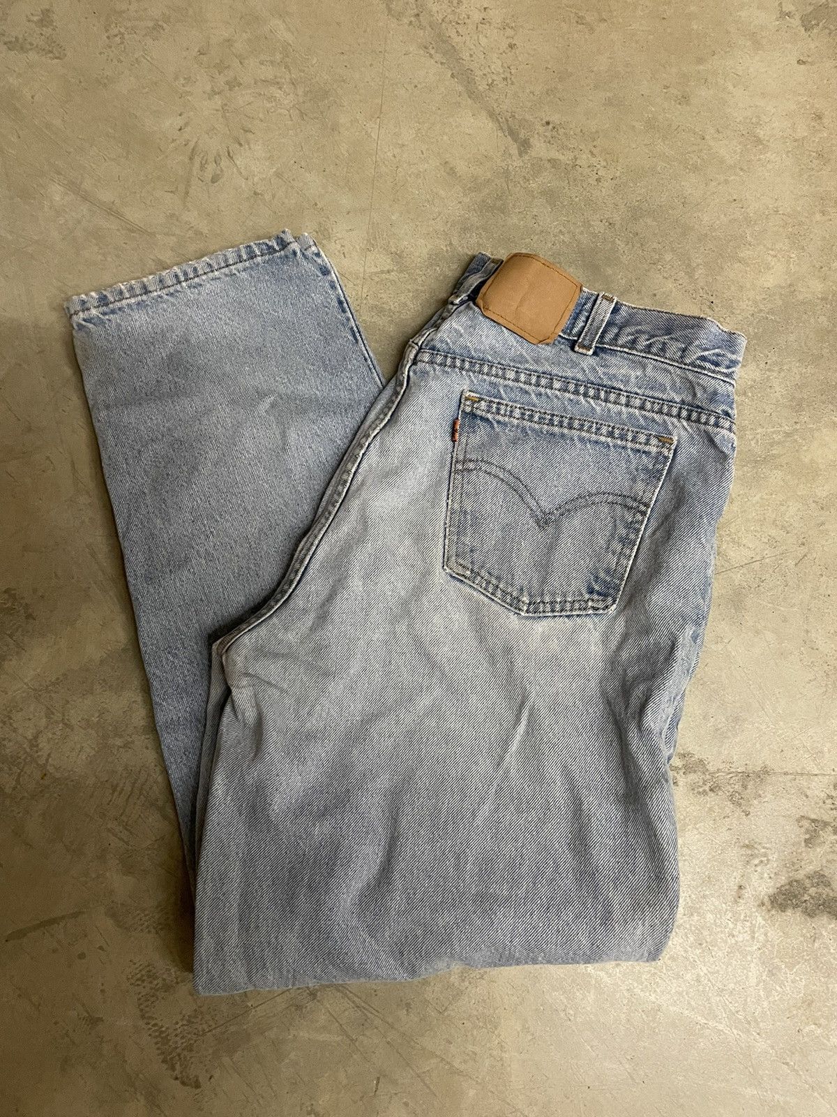 Levi's Vintage Levis Orange Tab Denim Jeans Size US 35 - 1 Thumbnail