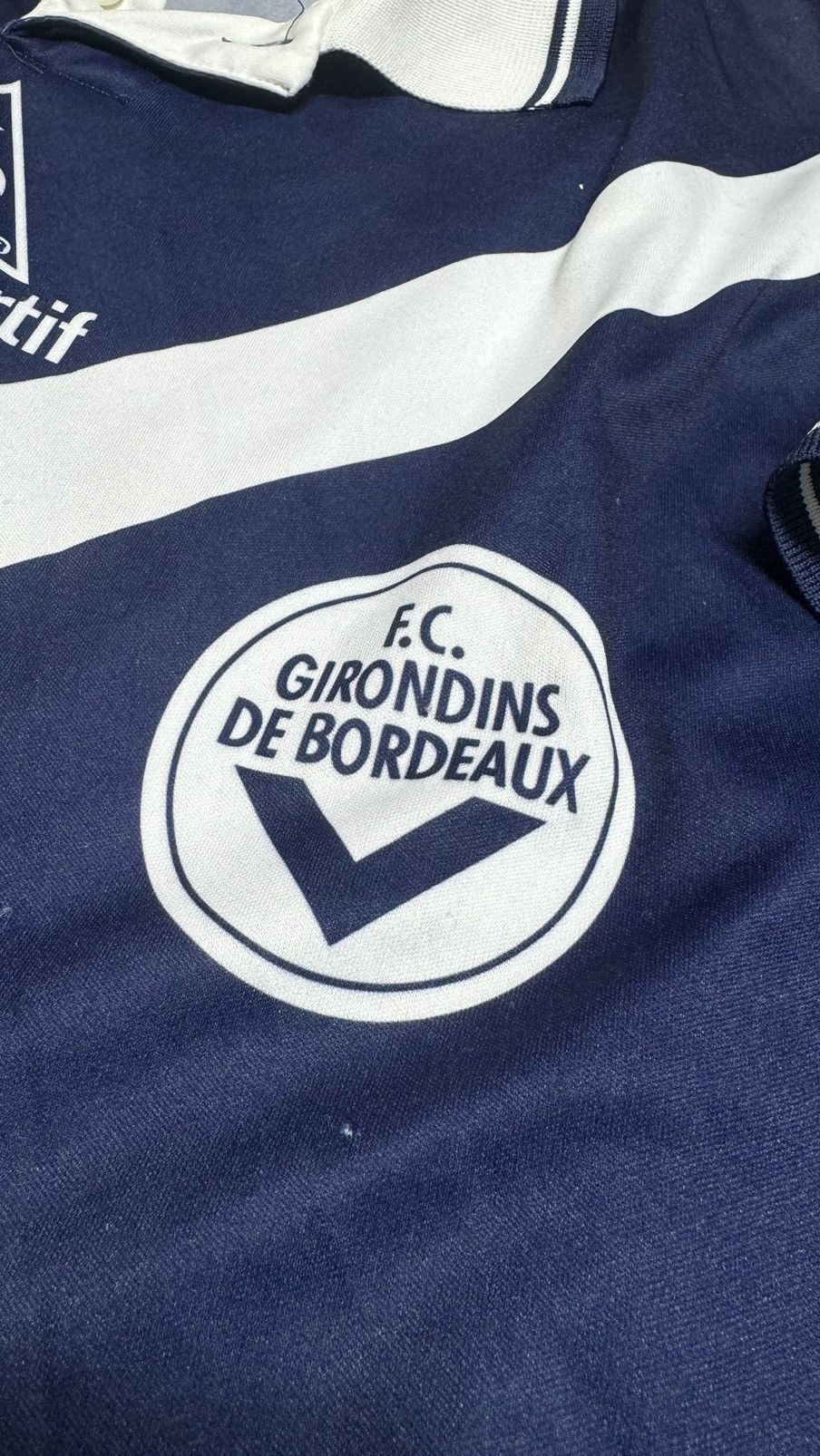 Le Coq Sportif Bordeaux 98/99 home shirt Size US M / EU 48-50 / 2 - 4 Thumbnail