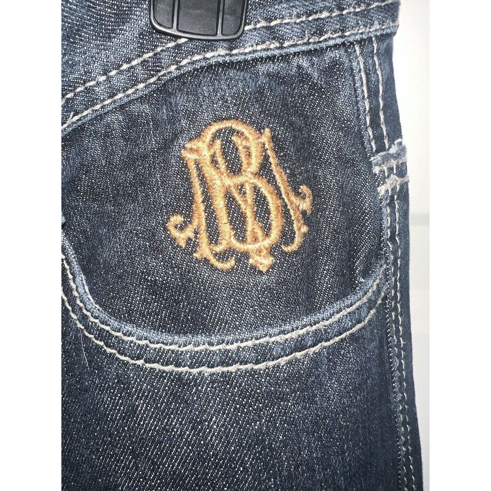 Makaveli Makaveli Vintage Jeans Men’s 30x32 Blue 2PAC Pants Y2K Tan Size US 30 / EU 46 - 2 Thumbnail