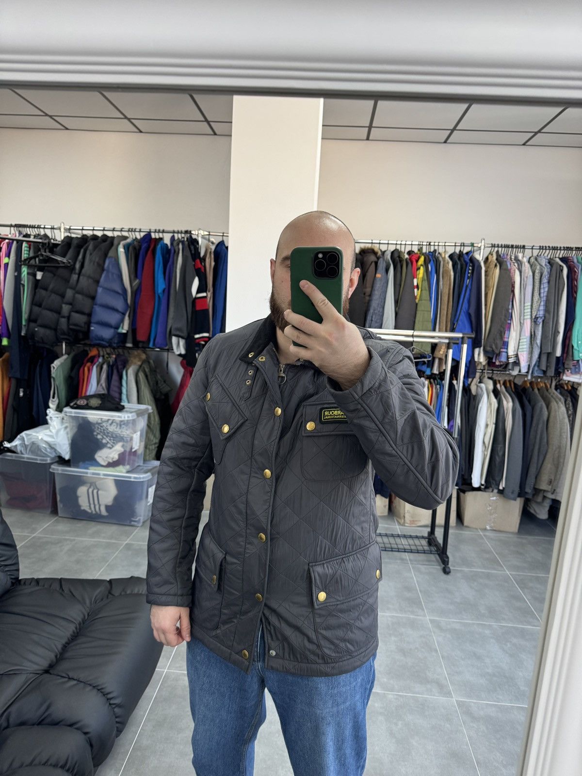 Barbour Barbour International Grasstrack Jacket Men Size M Size US M / EU 48-50 / 2 - 2 Thumbnail