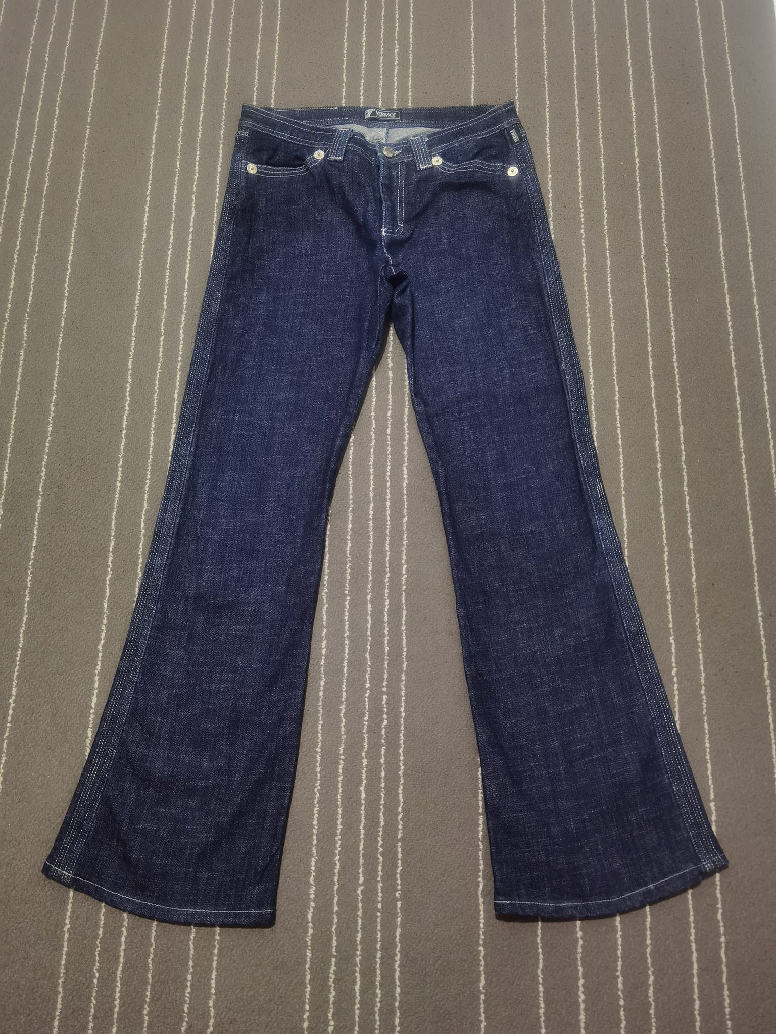 Versace VERSACE JEANS COUTURE bootcut woman jeans w30 22353 Size 30" / US 8 / IT 44 - 2 Thumbnail
