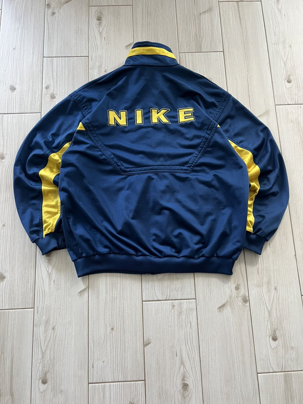 Nike Nike Track Suit Vintage Jacket Pants 90’s Yellow Vintage Size US M / EU 48-50 / 2 - 15 Thumbnail