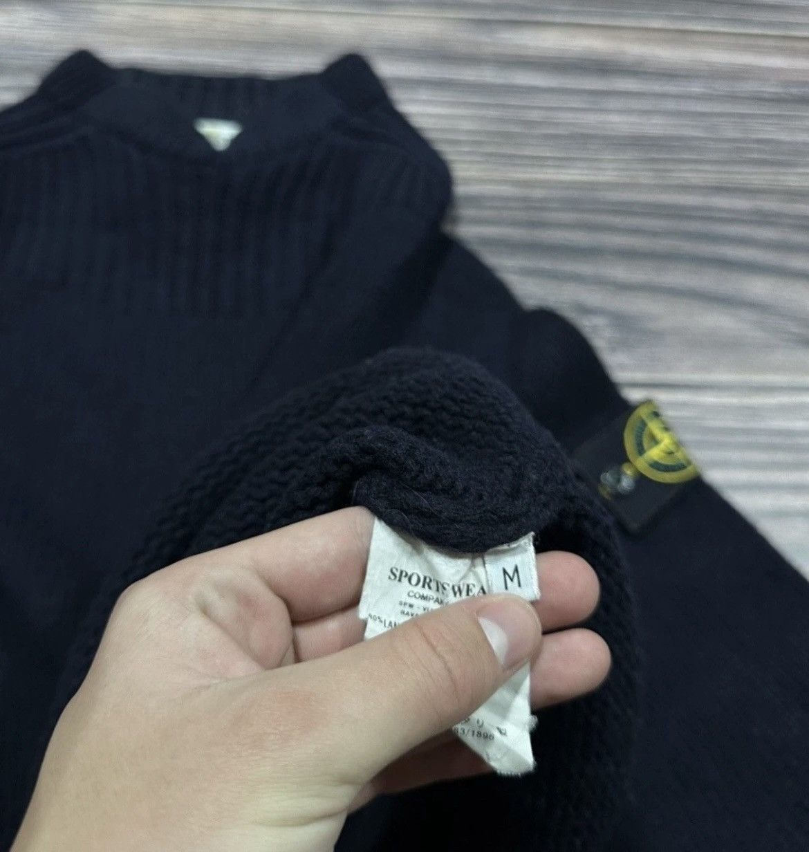 Stone Island Vintage Knitwear Stone Island MADE IN ITALY MI Size US M / EU 48-50 / 2 - 11 Thumbnail