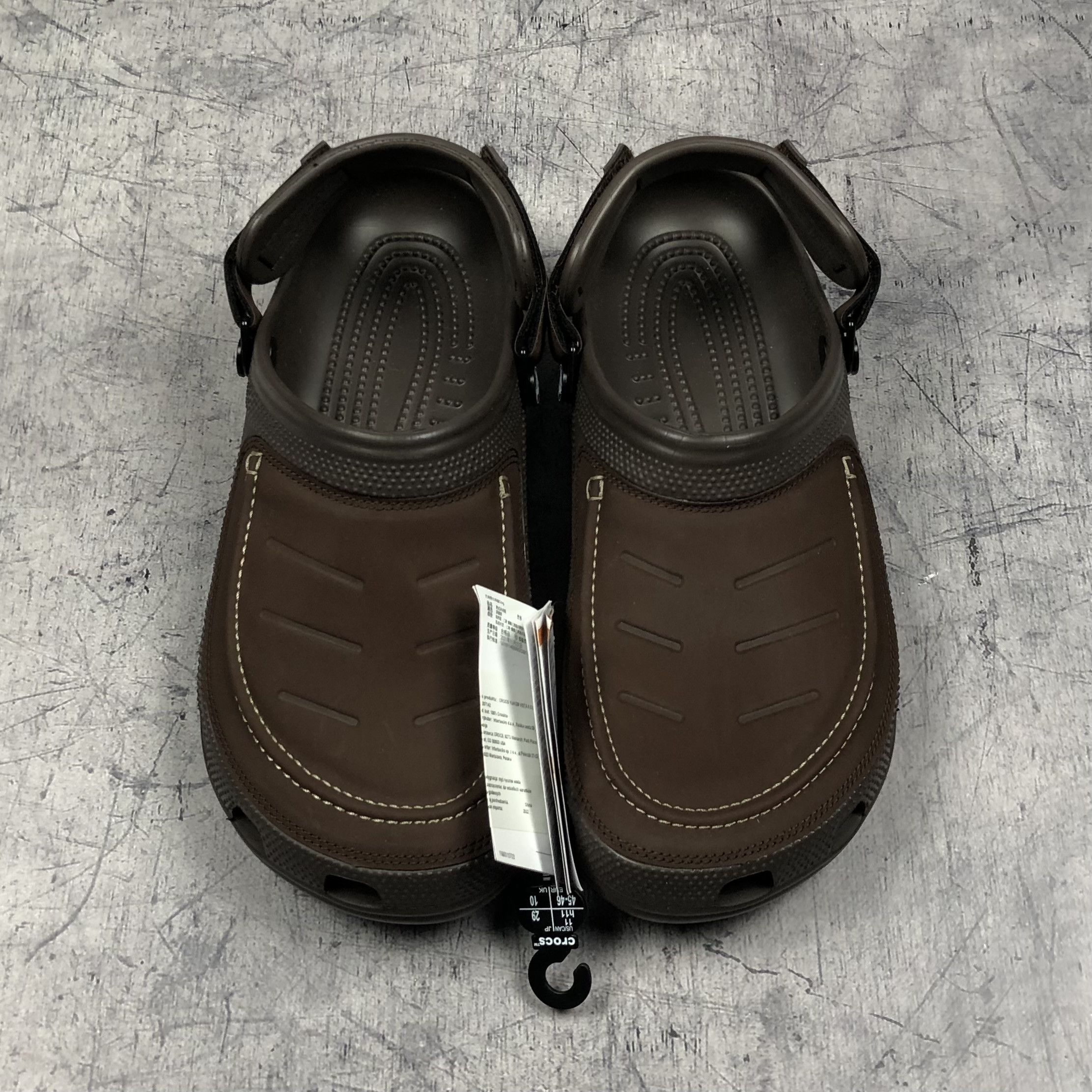 Crocs Crocs Yukon Vista Il Clog M Brown New! Size US 12.5 / EU 45-46 - 4 Thumbnail