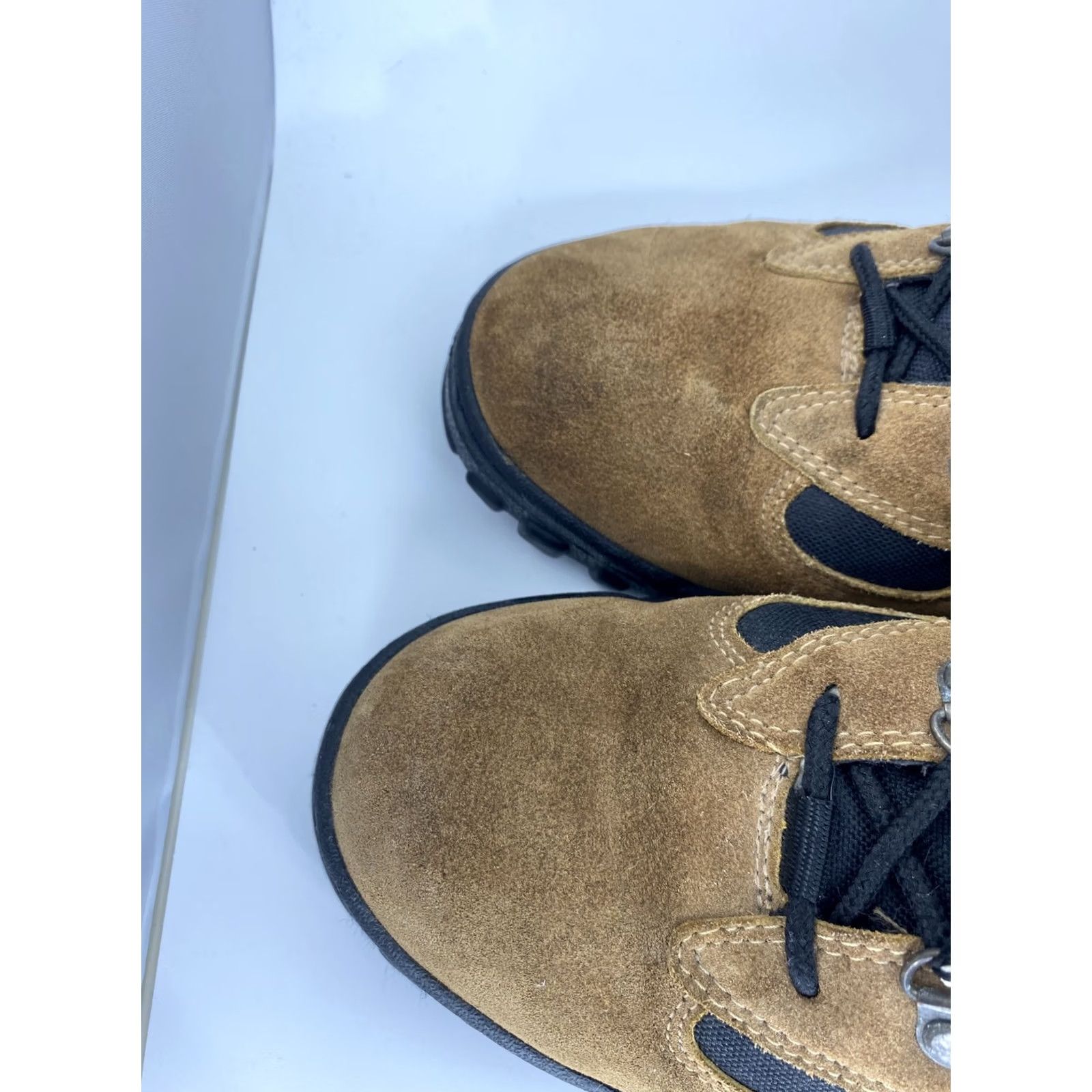 Vintage Northwest Territory Leather Upper Boots Brown Tan Tie Up Hiking/Work Men’s 8 Brown Boots Mens Size US 8 / EU 41 - 5 Thumbnail