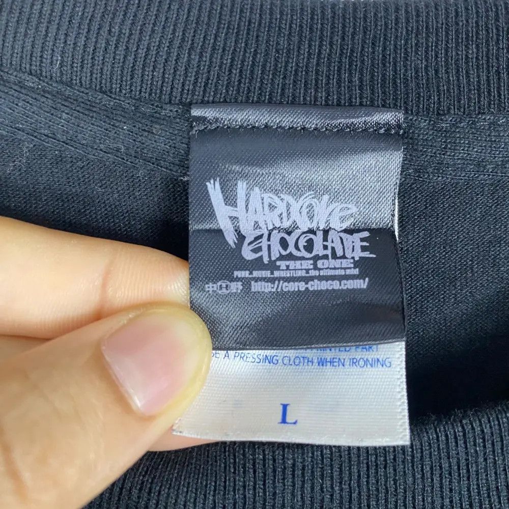 Japanese Brand Japanese Brand HARDCORE CHOCOLATE Cult Fashion All Logo Tee Size US L / EU 52-54 / 3 - 6 Thumbnail