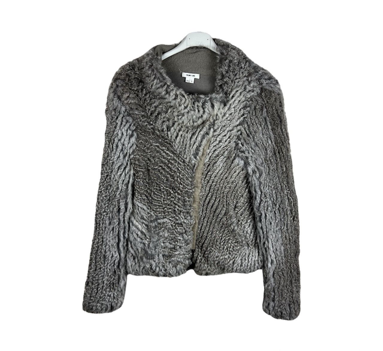 Helmut Lang Archive Helmut Lang vintage real rabbit fur cardigan jacket Size S / US 4 / IT 40 - 1 Thumbnail