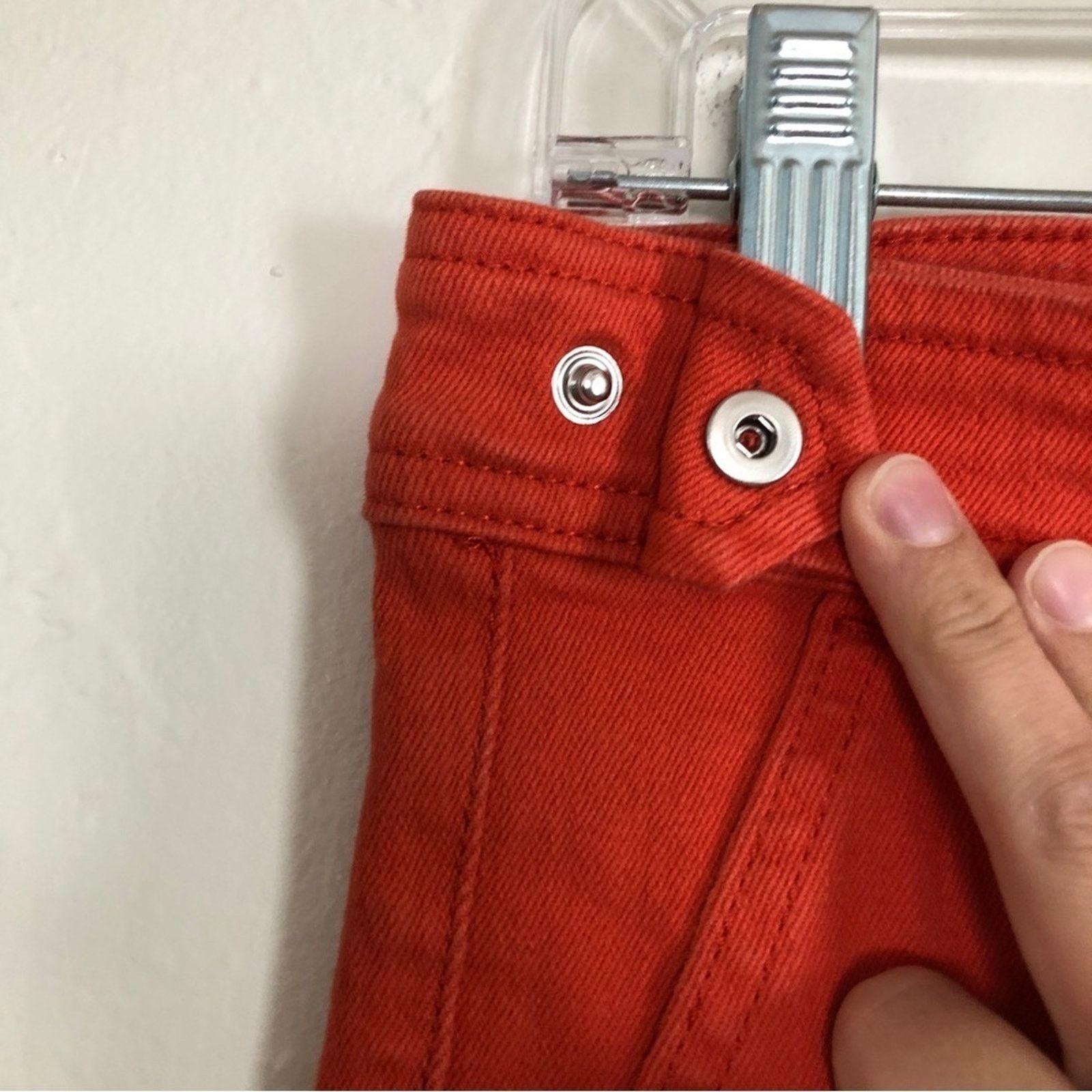 Urban Outfitters Urban Outfitters UO BDG Bright Coral Orange High Rise Pants Size 28" / US 6 / IT 42 - 3 Thumbnail