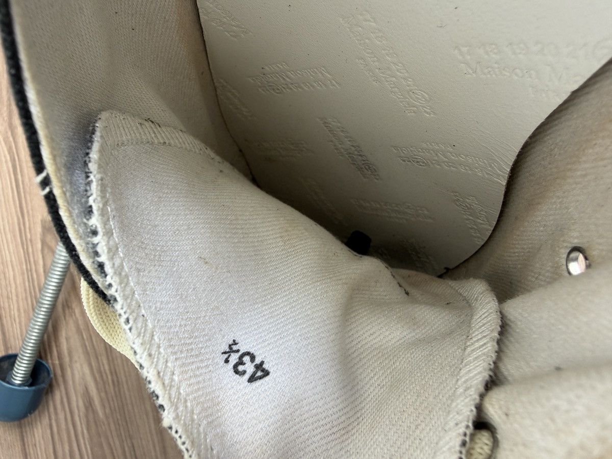 Maison Margiela Tabi canvas sneakers Size US 10.5 / EU 43-44 - 9 Thumbnail