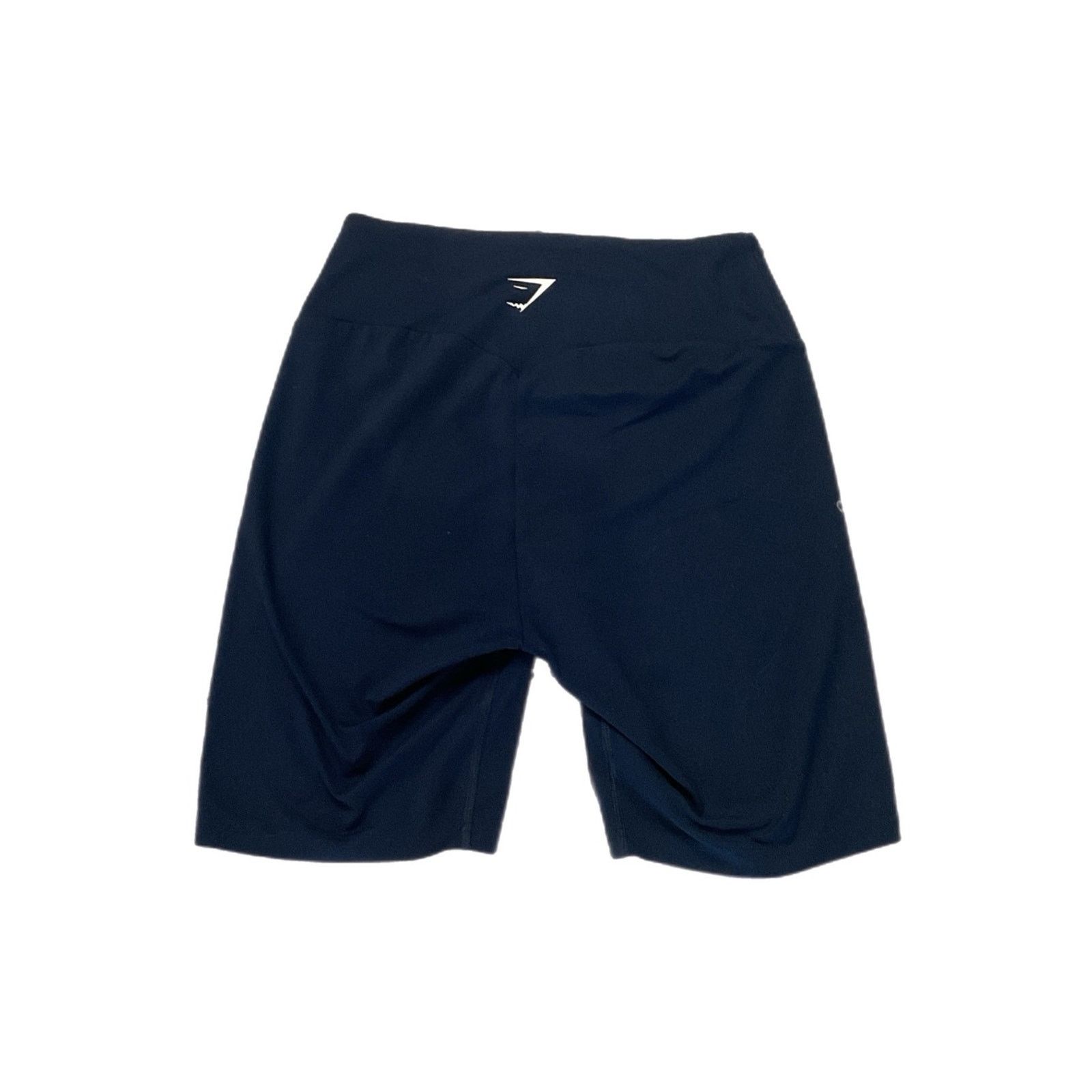Gymshark Gymshark Navy Blue High Waisted Biker Shorts Size 28" / US 6 / IT 42 - 2 Thumbnail