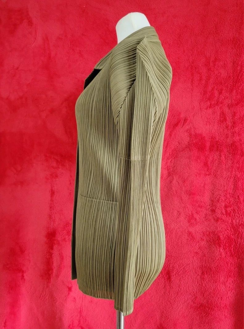 Issey Miyake issey miyake size:2 Linen pocket cardigan 2505-Nextarrow Size XXS / US 00 / IT 34 - 4 Thumbnail